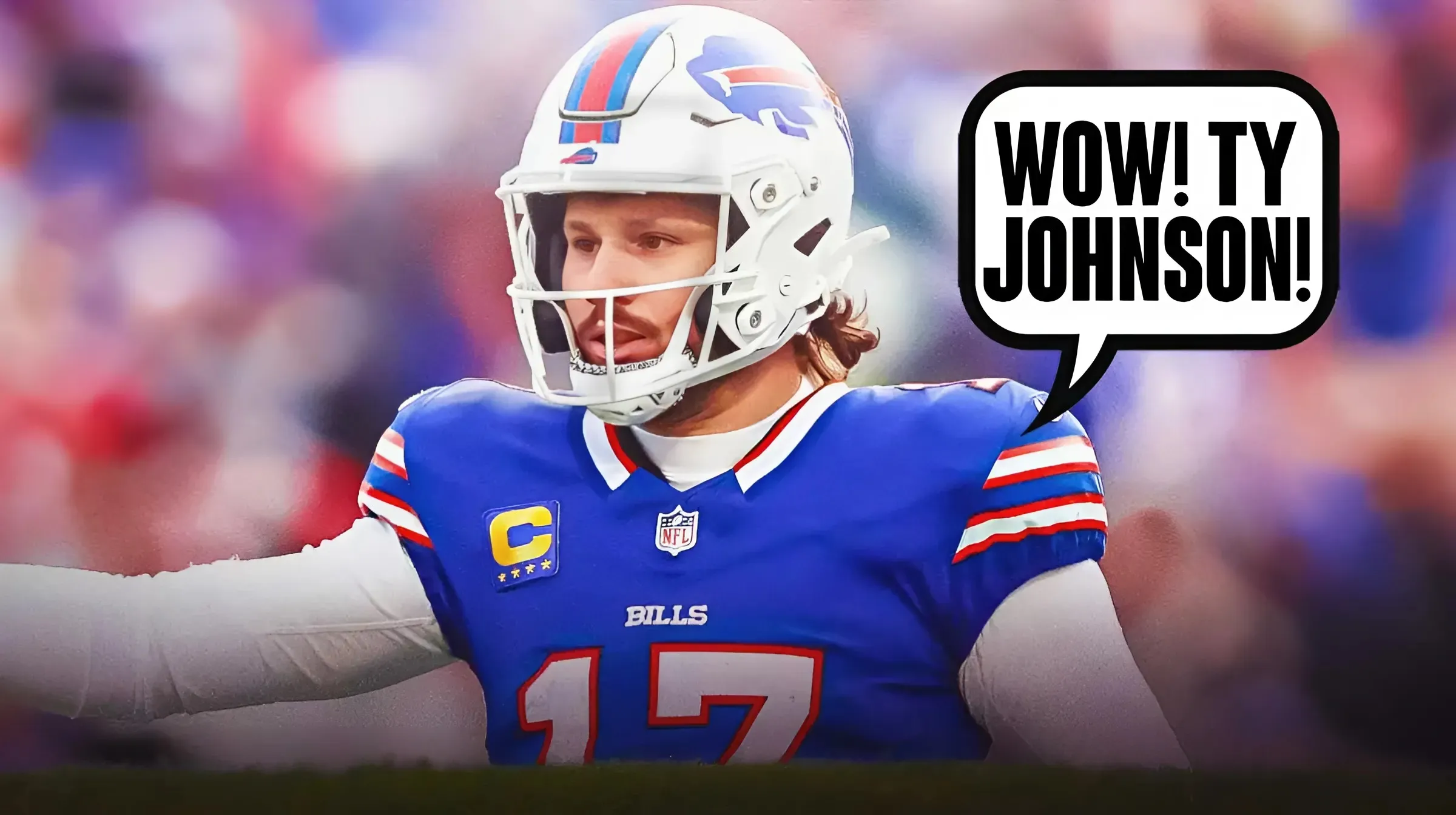 Bills' Josh Allen sounds off on Ty Johnson's crazy 4th-down TD