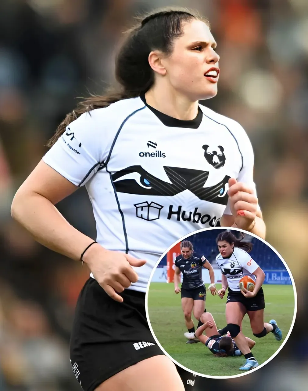 Ilona Maher: USA rugby star scores first try for Bristol Bears