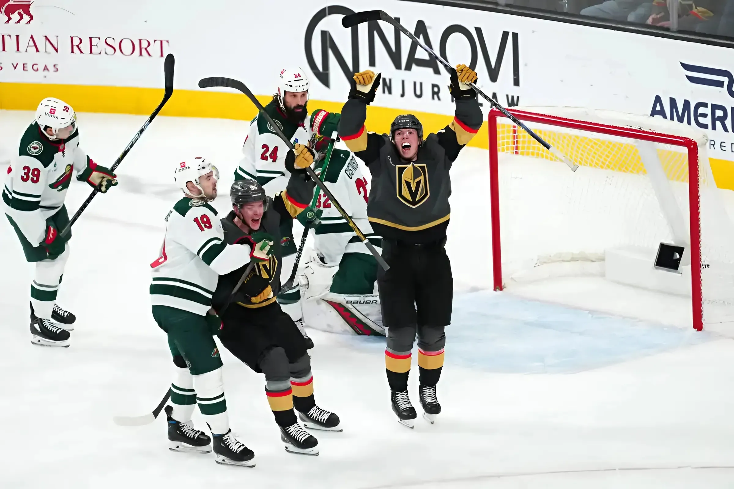 Golden Knights rediscover offense, defeat Wild 4-1