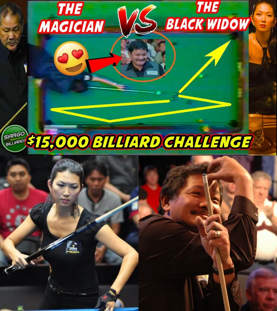 "Efren Reyes vs Jeanette Lee: Fierce battle on the pool table and a stormy love story"