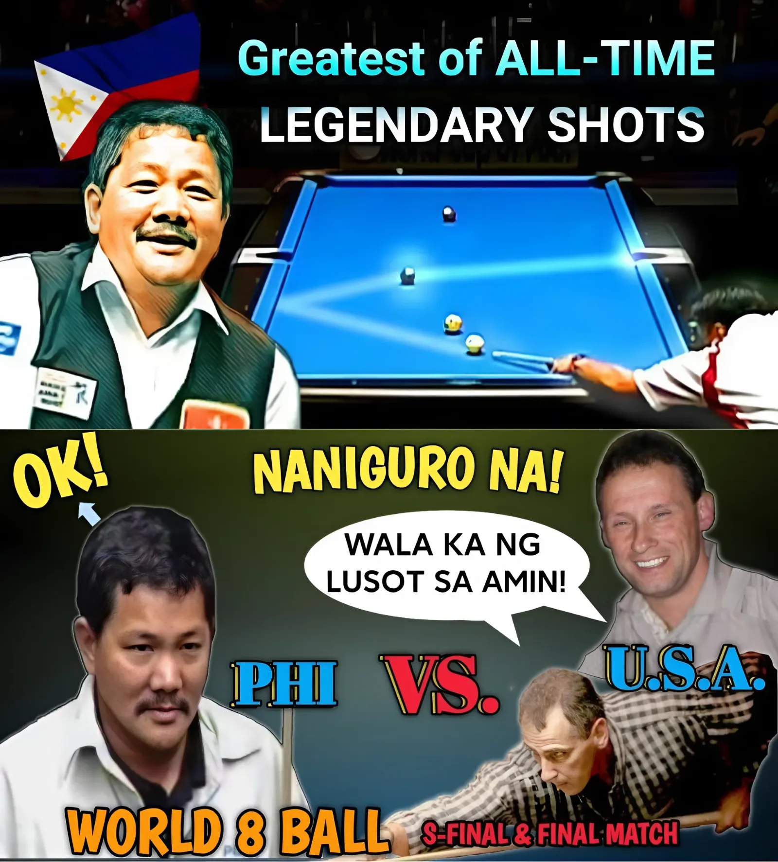 EFREN BATA REYES: 'America's Rock' DESTROYED! 💪 INCREDIBLE HIGHLIGHTS FROM W8BC SEMI-FINALS & FINALS!