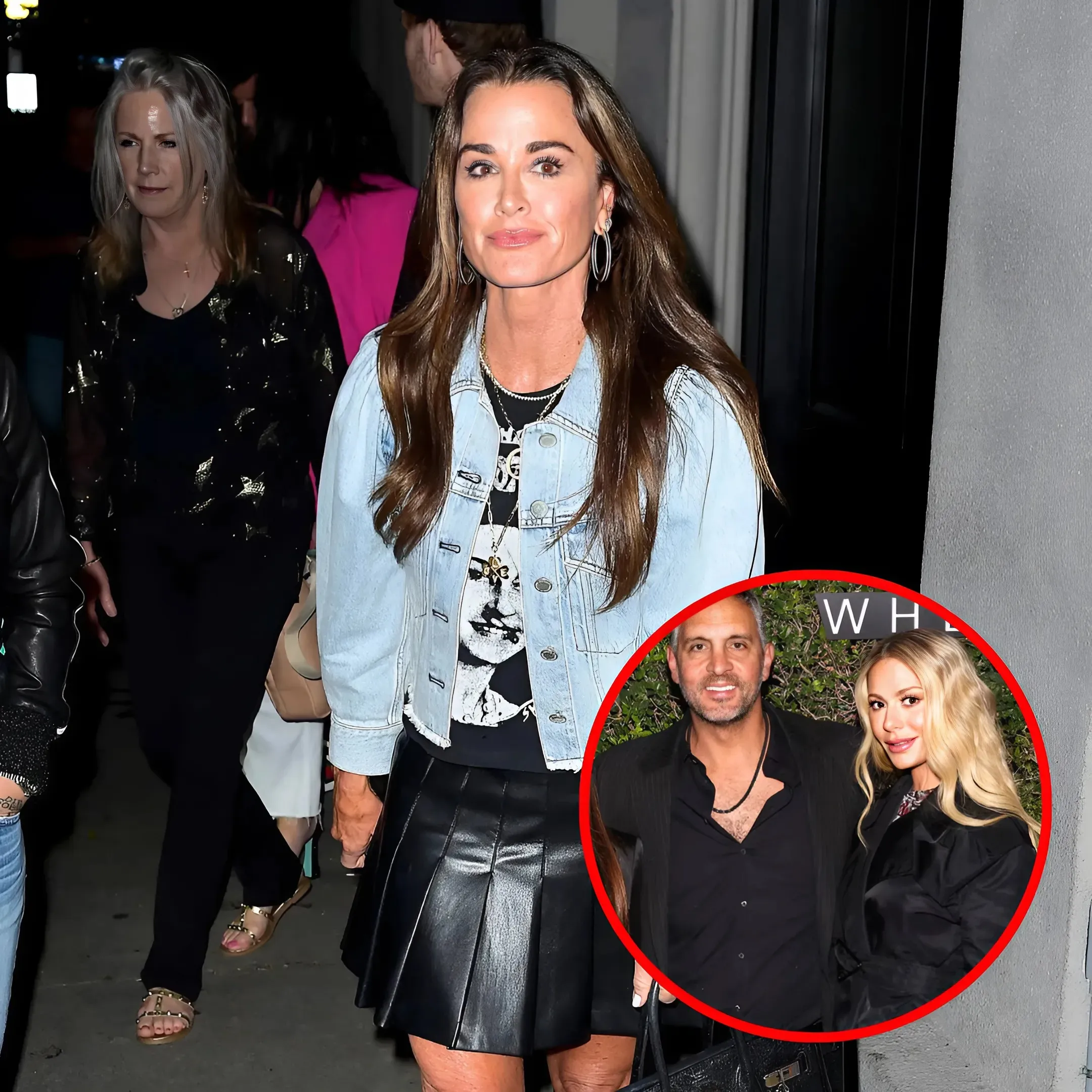 RHOBH's Kyle Richards Resurfaces a Photo of Dorit Being 'Too Touchy' with Her Ex Mauricio amid Texting Accusations