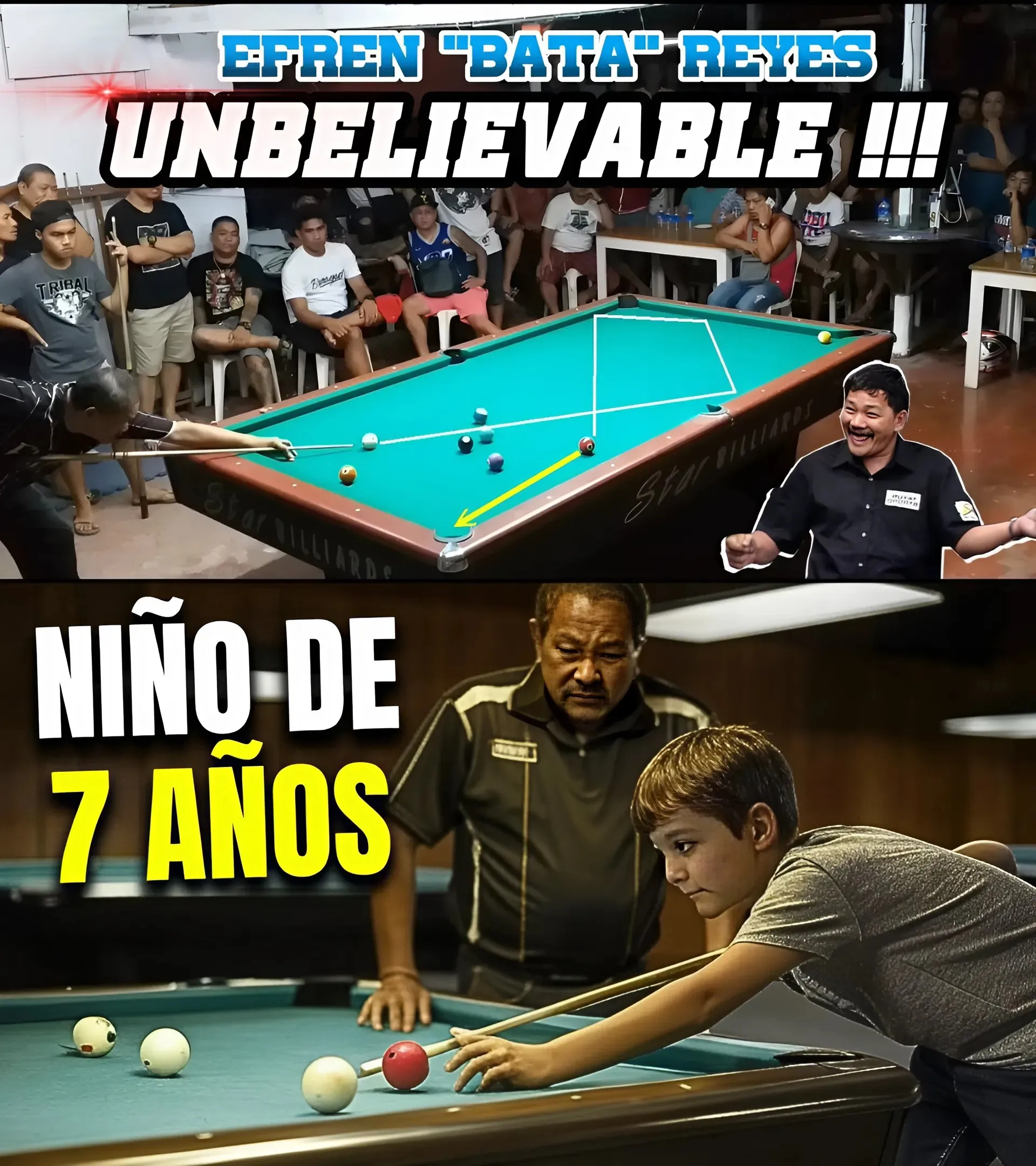 Brave Boy Challenges Efren Reyes: Battle With The Legend Brings Valuable Experience!