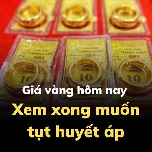 Vàng hôm nay 16/1/2025