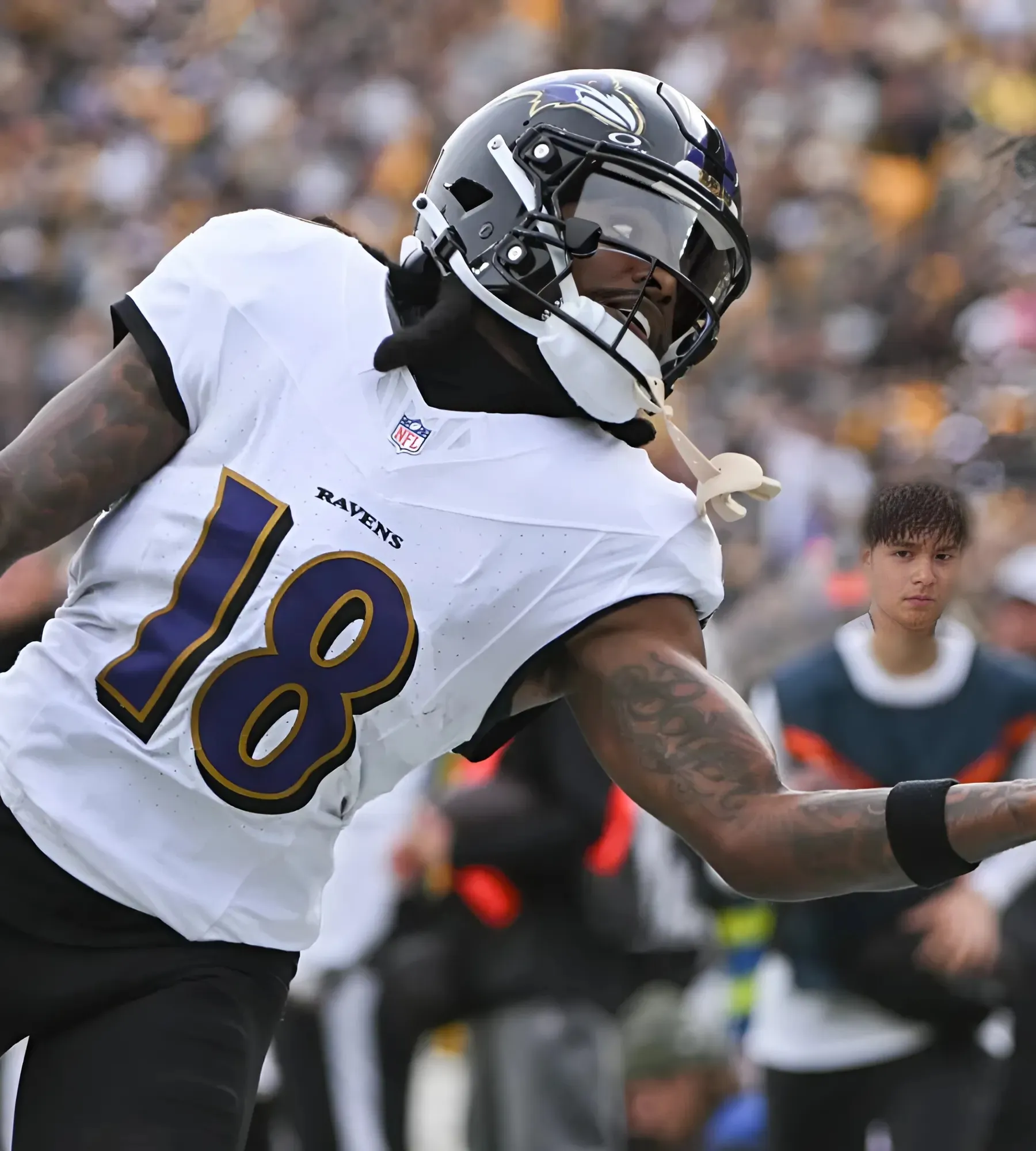 Ravens claim Diontae Johnson but he will not play in postseason