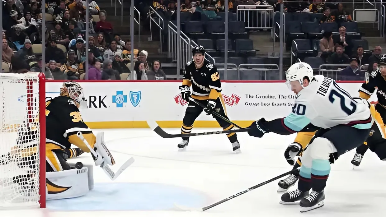 Penguins Give Up Two Goals In 50 Seconds, Lose To Kraken, 4-2