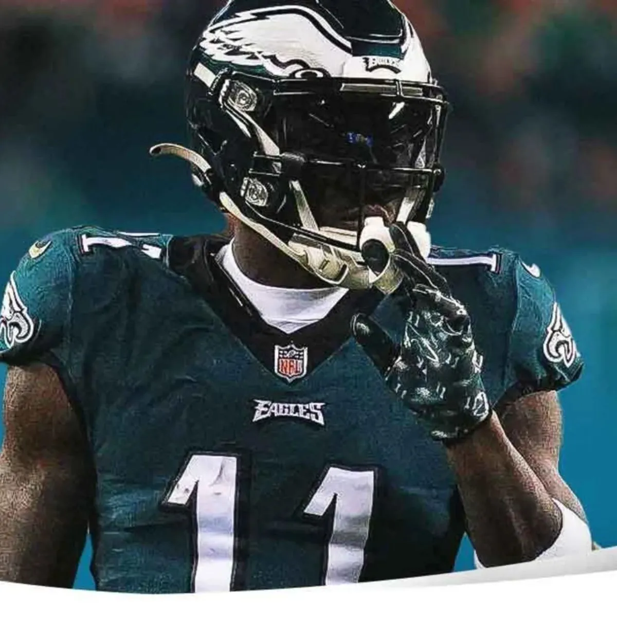 Eagles’ AJ Brown reveals why he missed practice before Divisional Round