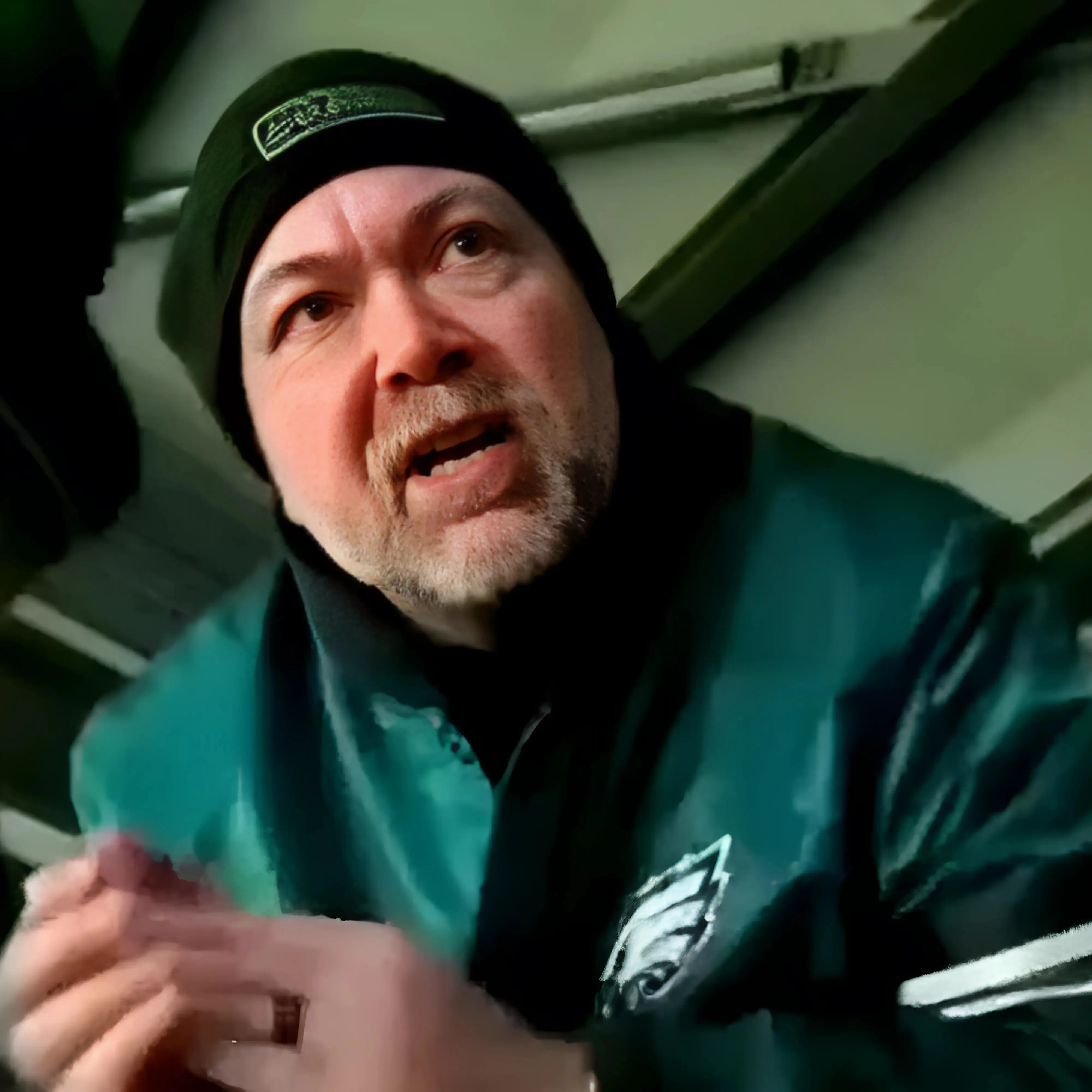 NSFW Viral Harassment Video Unmasks Ugly Eagles Fan Ironic Job - suong