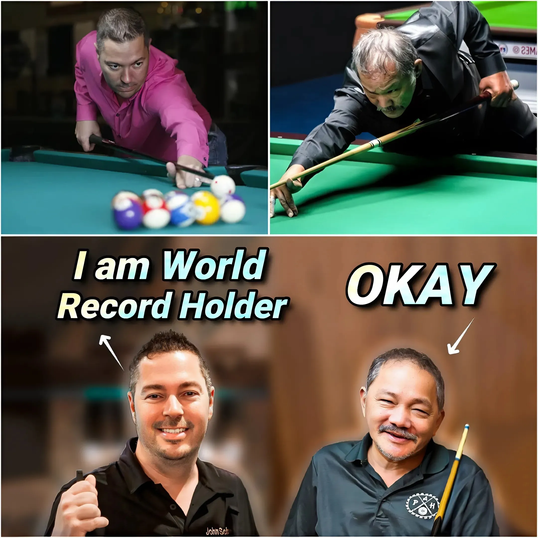 WORLD RECORD HOLDER of America Thinks He CAN DOMINATE The Great EFREN REYES