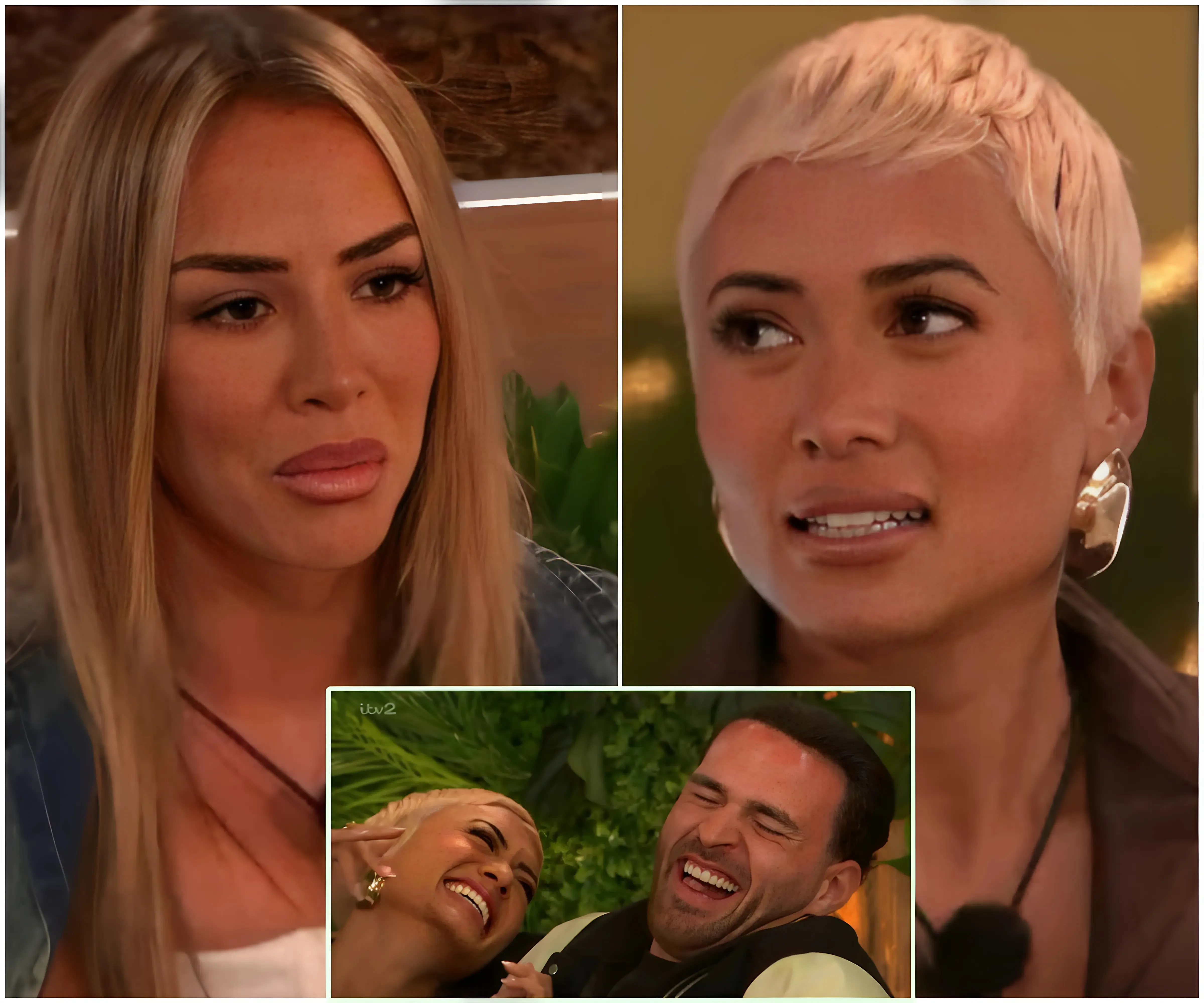 Furious Love Island fans brand girl a ‘snake’ after she leaves Elma in tears with shock snog - suong