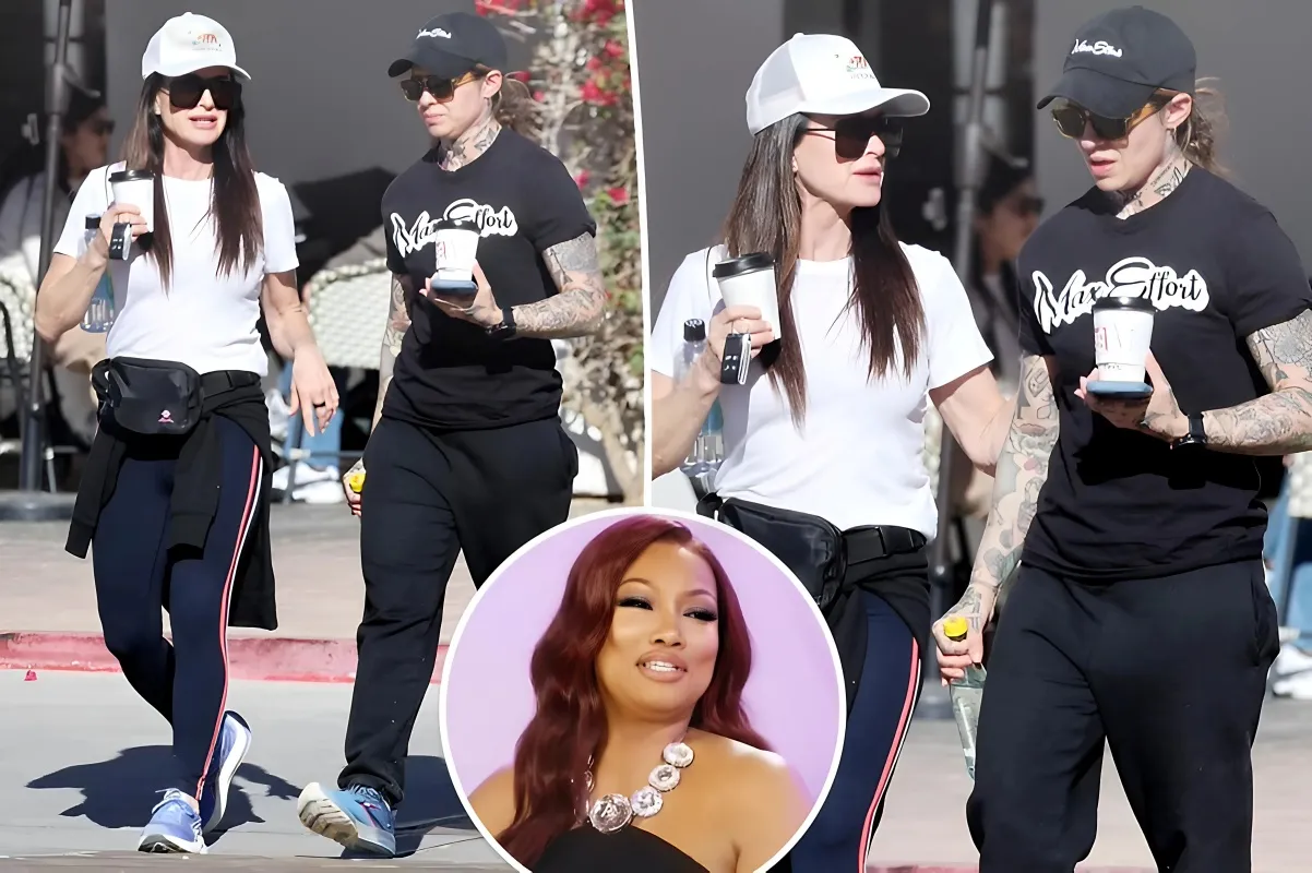 Kyle Richards spotted with Morgan Wade after blasting ‘a–hole’ Garcelle Beauvais for lesbian comment - lulu