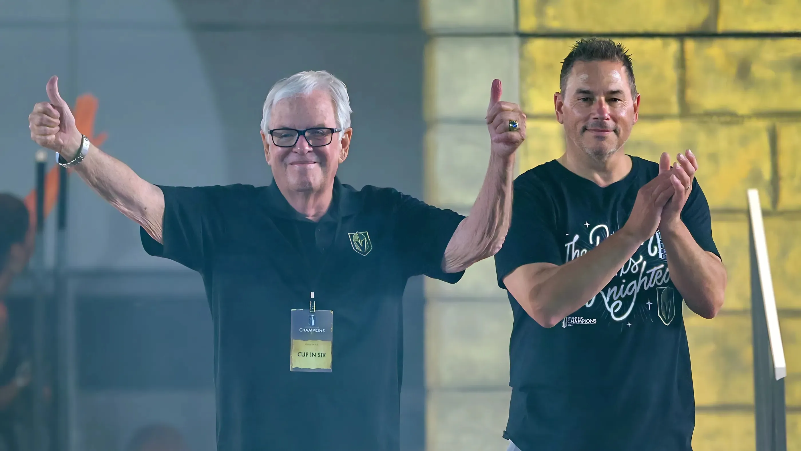 Bill Foley and Bruce Cassidy are growing their influence in the NHL