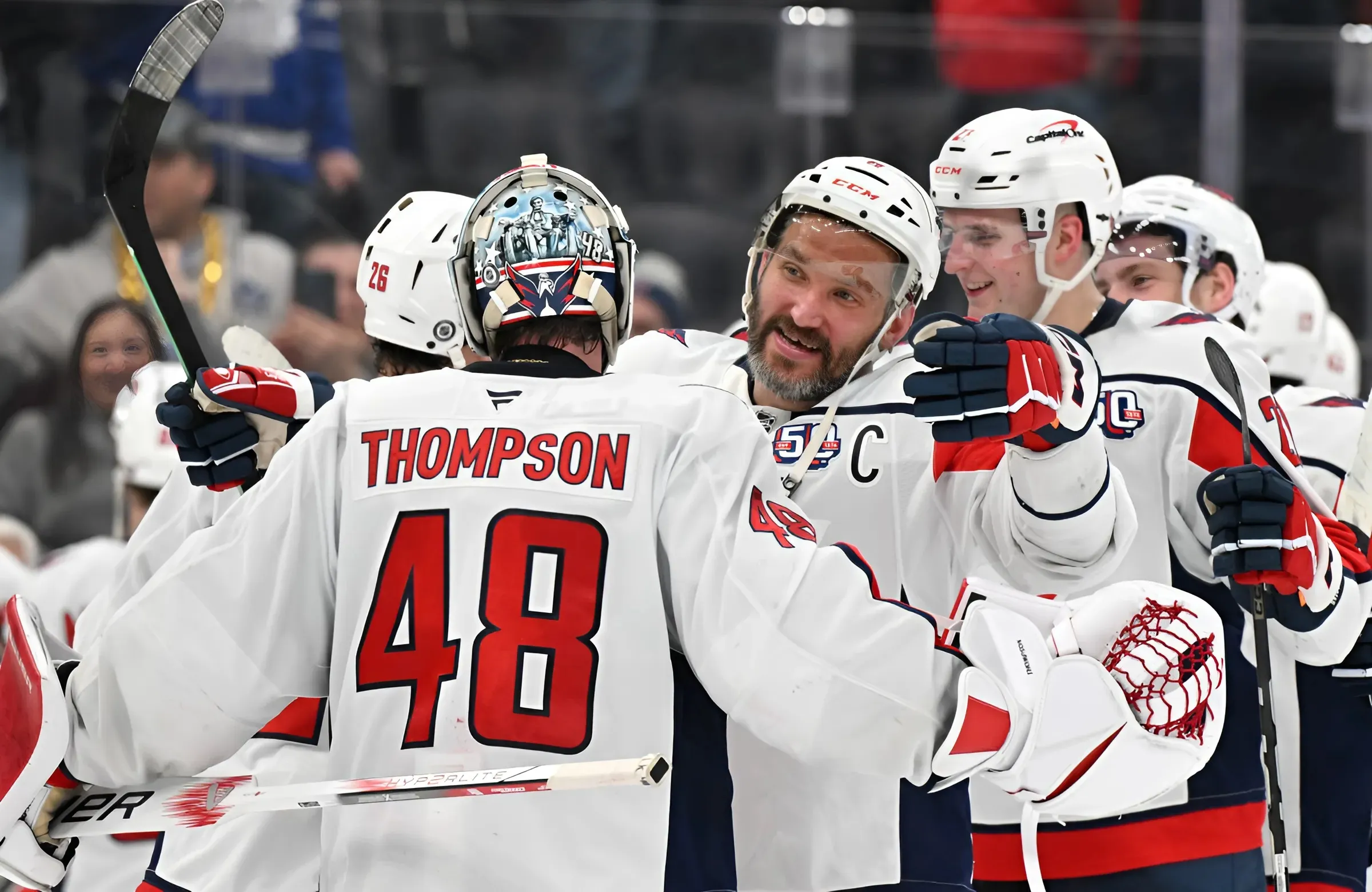 Ovechkin's Historic Run: Leading the Capitals to Victory with Thompson Against the Senators trucc