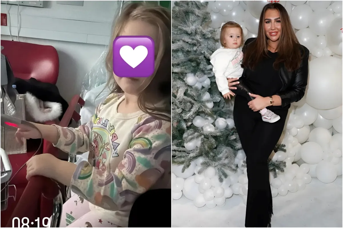 Towie’s Lauren Goodger rushes daughter, three, in late night A&E dash after terrifying ordeal ngocc