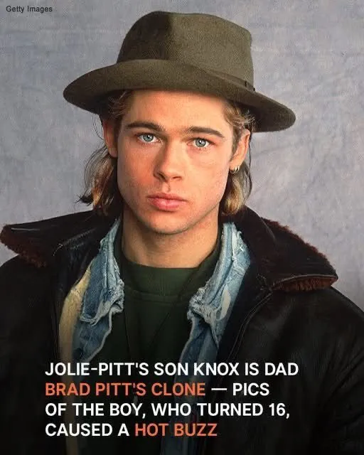 Jolie-Pitt’s 16-Year-Old Son Knox, Who Once Sold Dog Treats, Is a Dead Ringer for Brad Pitt — His Transformation Has Sparked a Huge Buzz.