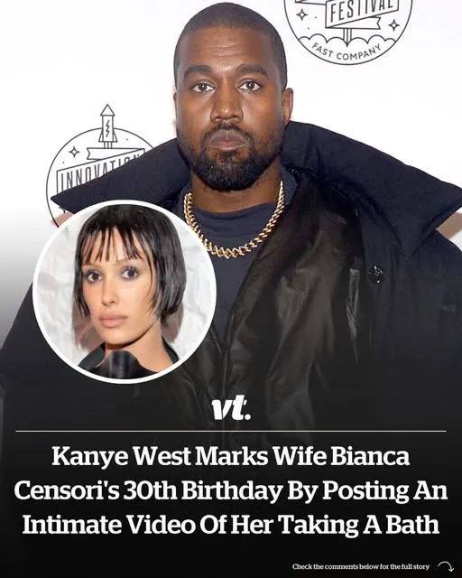 Kanye West shares video of wife Bianca Censori taking a bath -- and everybody is saying the same thing