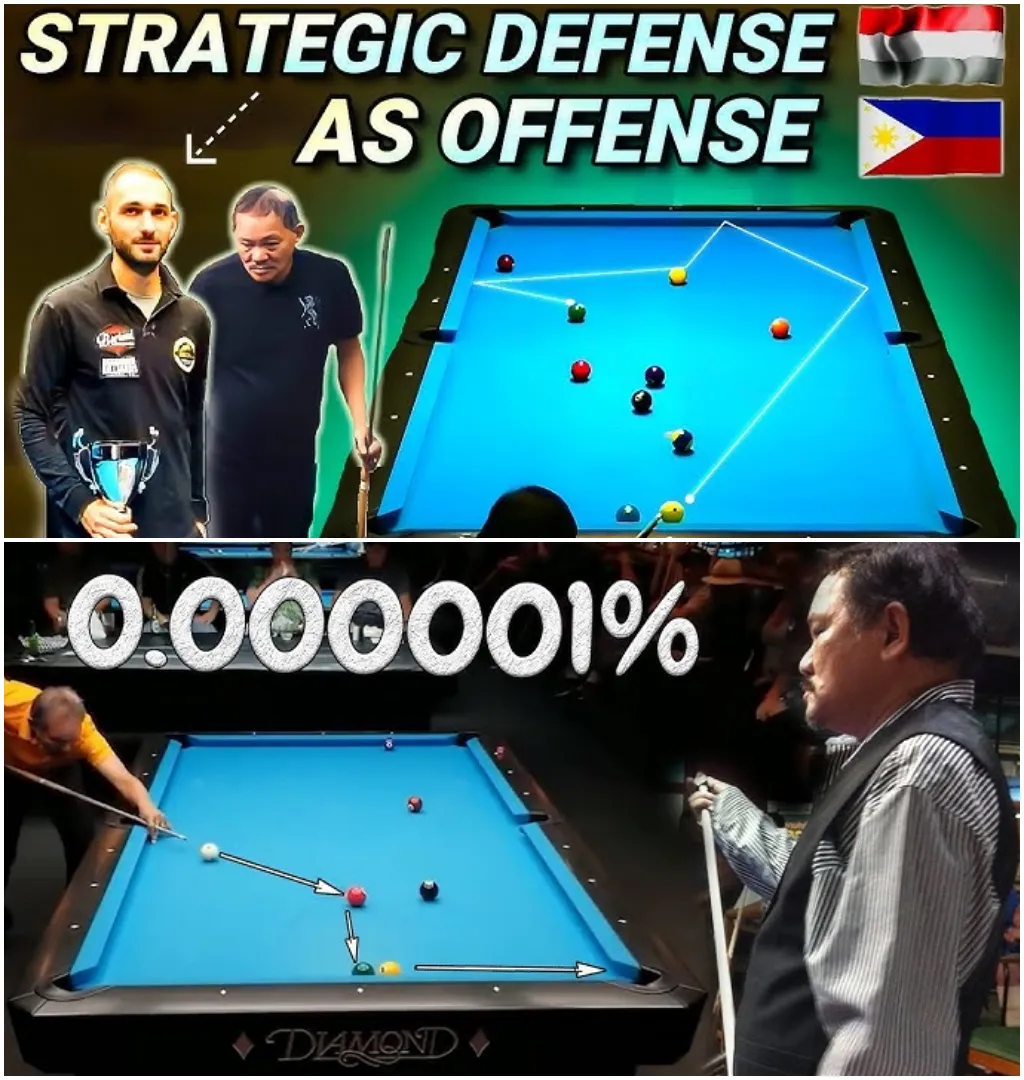 Efren Reyes: Masterclass in Tactical Pool Against a Rising Star