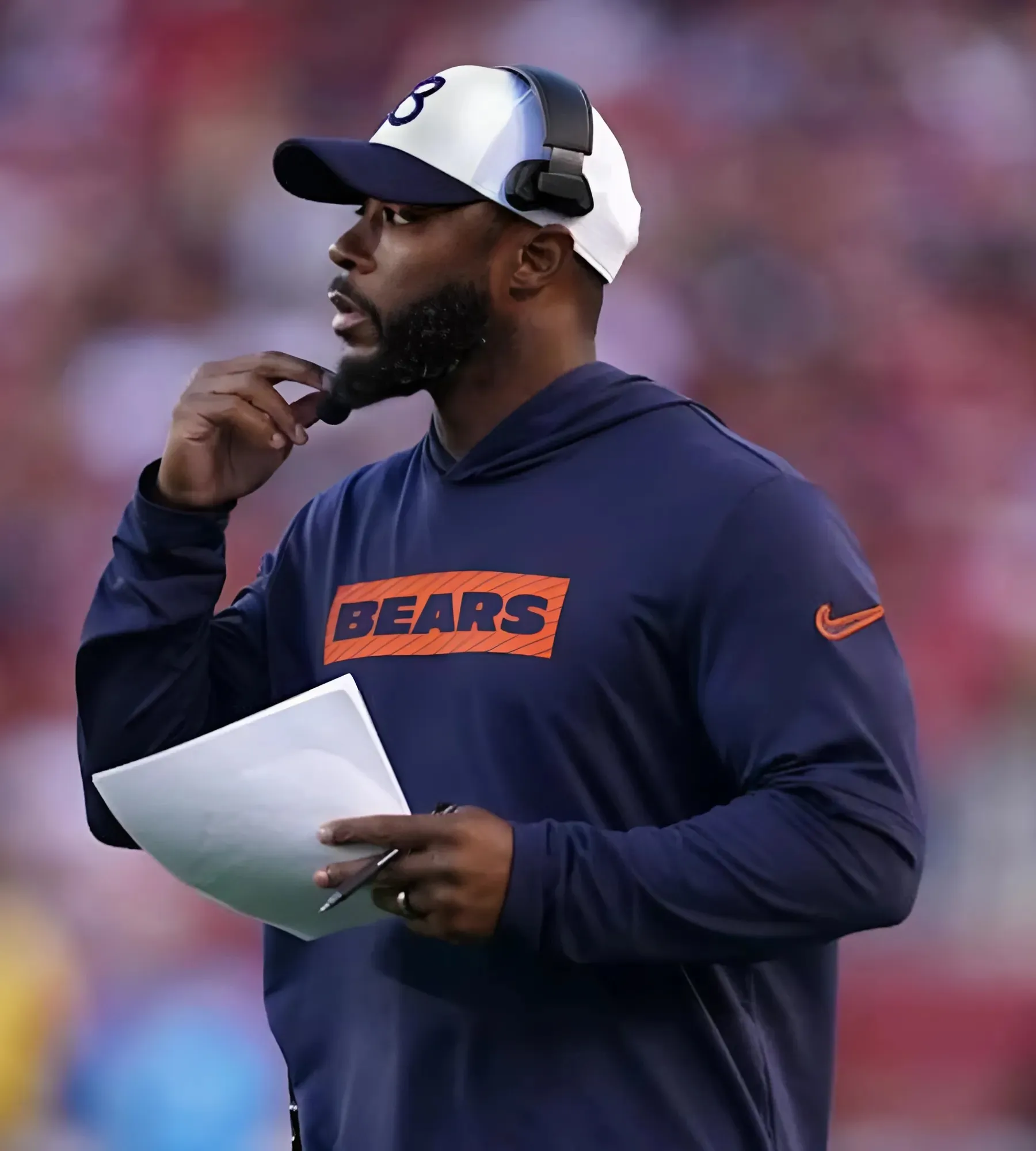 Former Bears coach Thomas Brown could be headed to Patriots