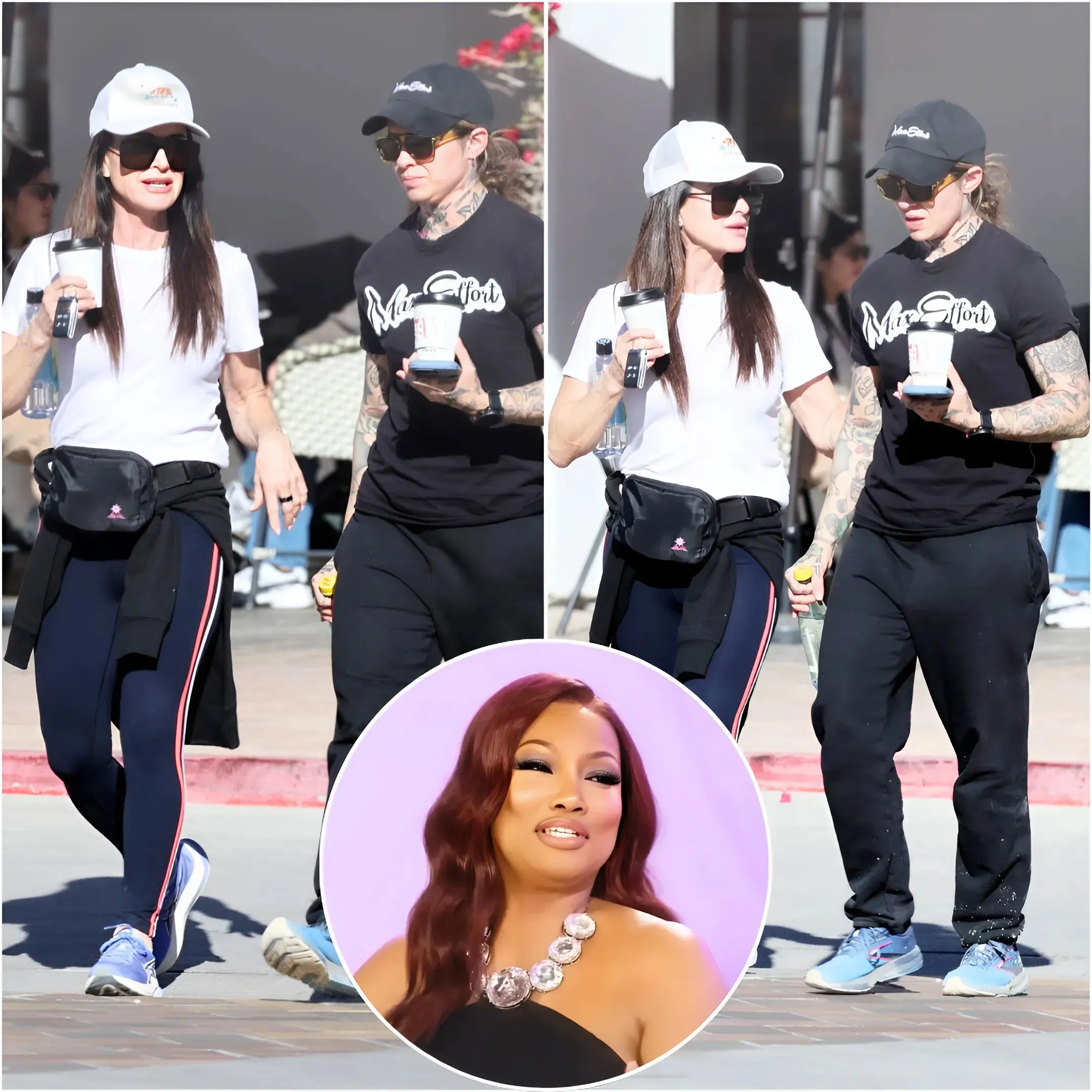 Kyle Richards spotted with Morgan Wade after blasting ‘a–hole’ Garcelle Beauvais for lesbian comment