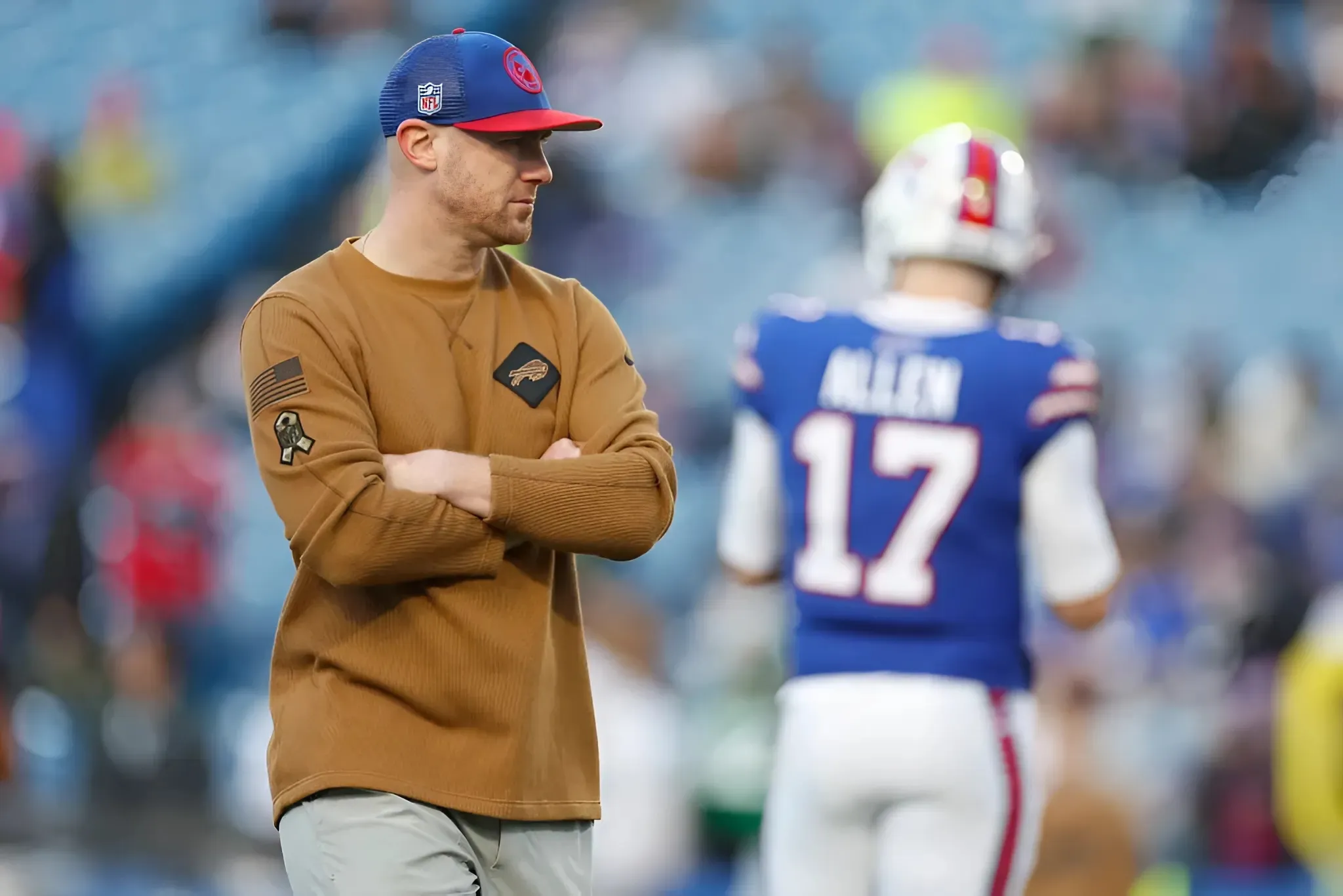 Bears Make Announcement on Bills’ Joe Brady as Coaching Search Heats Up