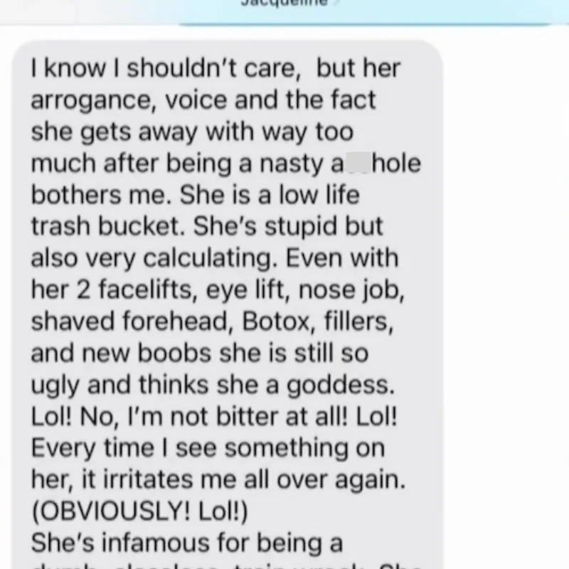 RHONJ: Melissa Gorga Leaks Text From Jacqueline Laurita That Blasts Teresa Giudice & Pokes Fun at Her Appearance, See the Shocking Message Plus When It Was Sent