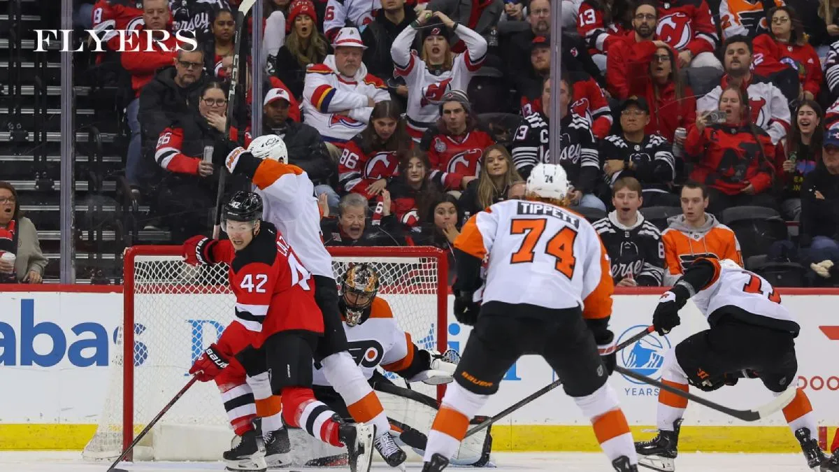 Flyers Stifle Devils in 3-1 Road Victory