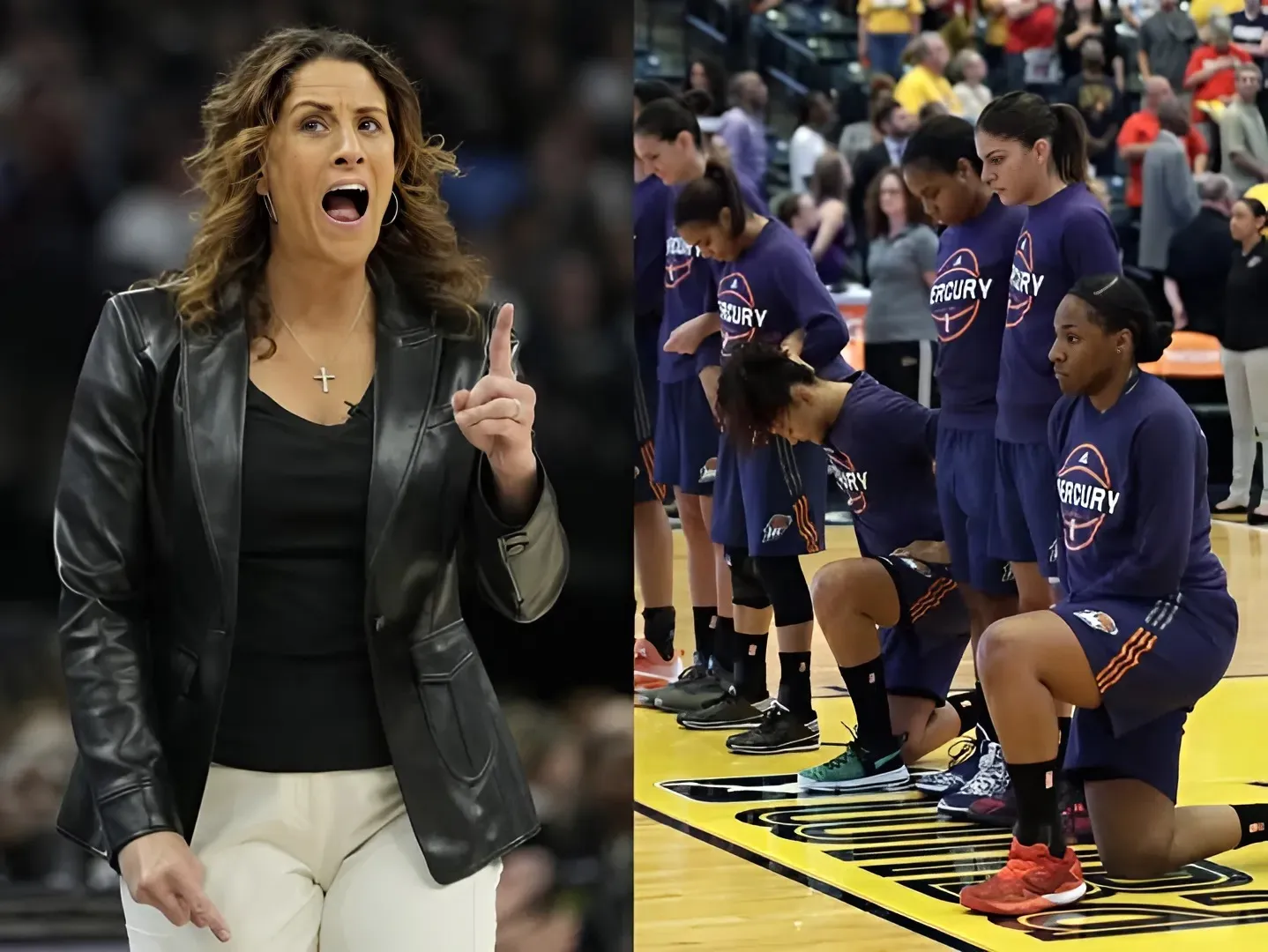 Two WNBA Players Disqualified for Kneeling During the Flag Ceremony