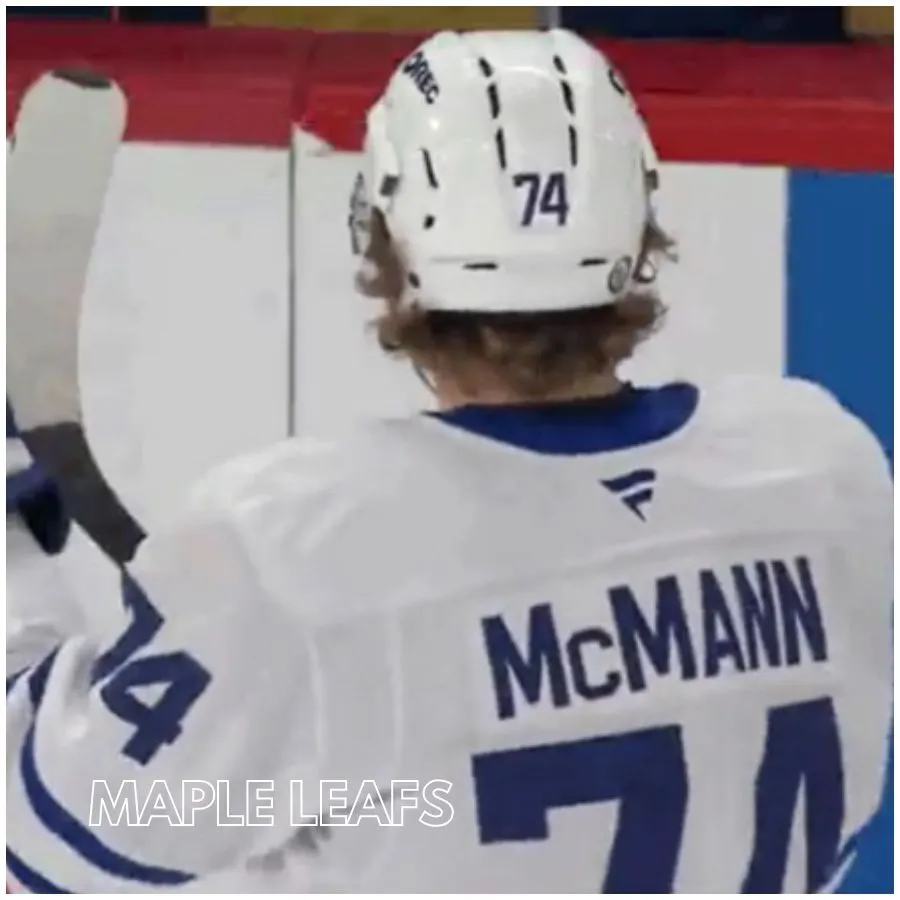 'He Might Switch Tomorrow': Bobby McMann Ignites Maple Leafs' Offense In Win Against Canadiens With Goal Assisted By Matthew Knies' Stick