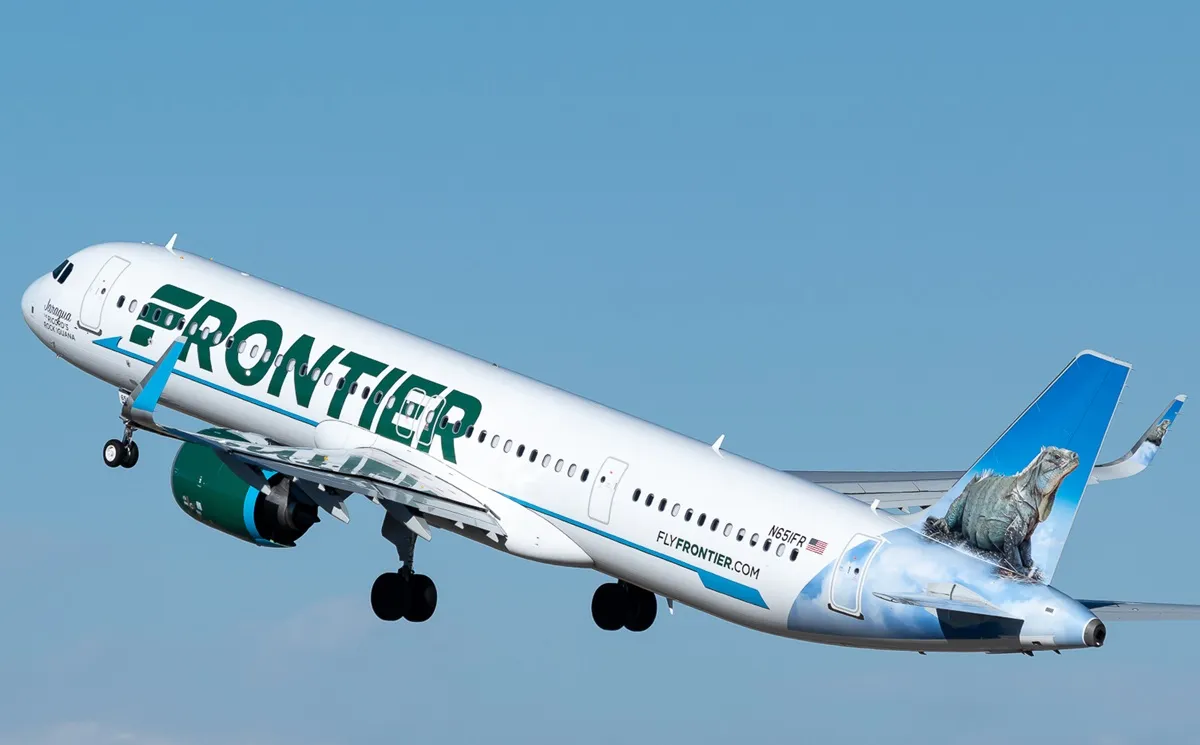 Top 20 busiest routes of Frontier Airlines