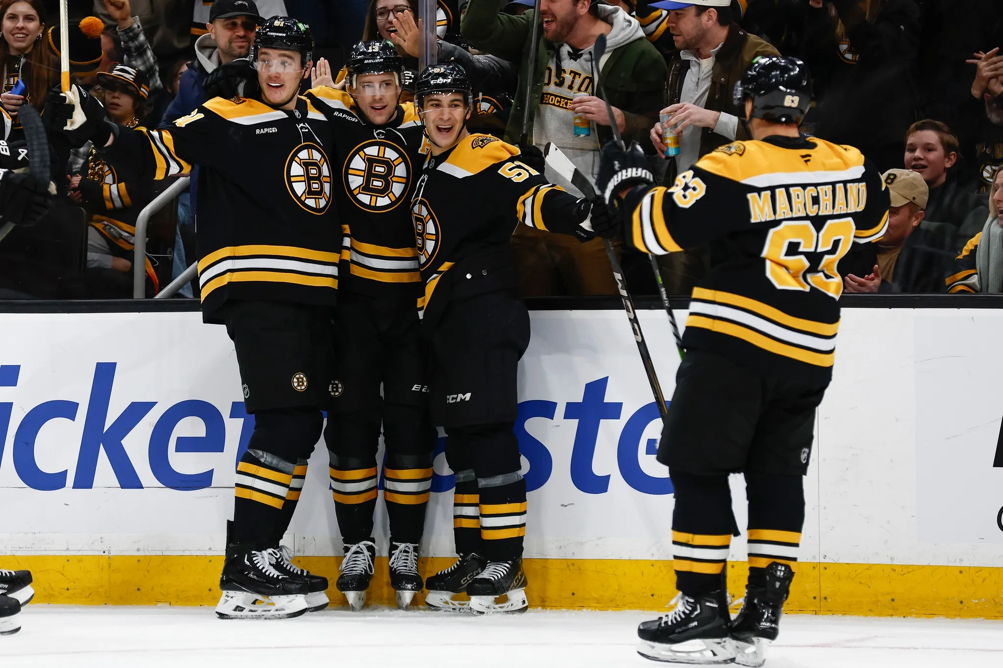 Charlie Coyle’s Two-Goal Period Propels Bruins to 6-3 Victory