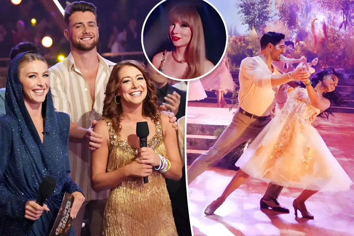 Taylor Swift's Unexpected Video Cameo Lights up 'Dancing With the Stars' Eras-themed Evening tram