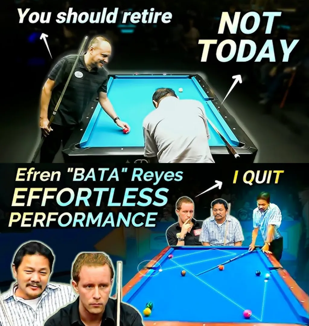 The Terrifying Moment When Legendary Efren Reyes Almost Ruined Your Billiards Career Forever!