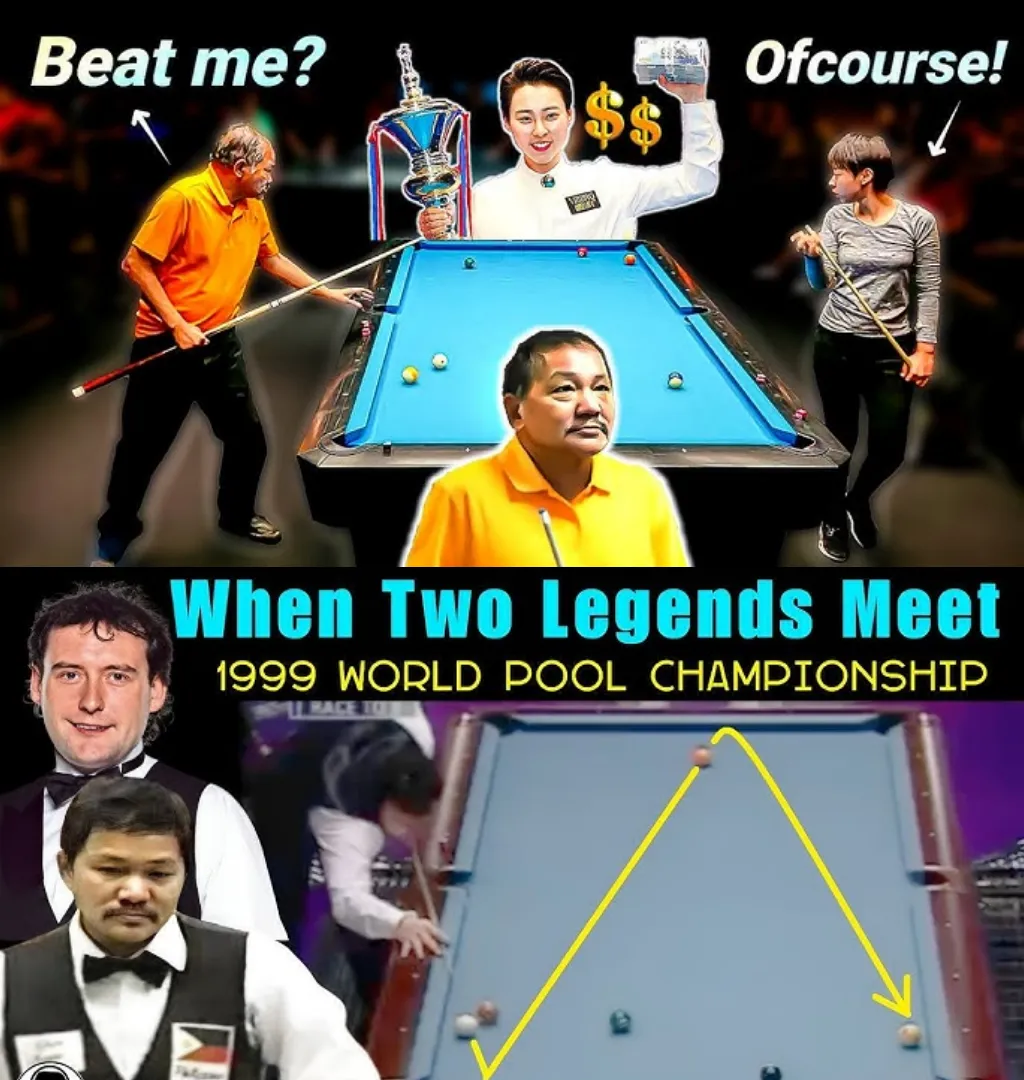 The Magic of Efren Reyes vs. The Magic of Jimmy White | A Shocking Clash Between Two Legends!