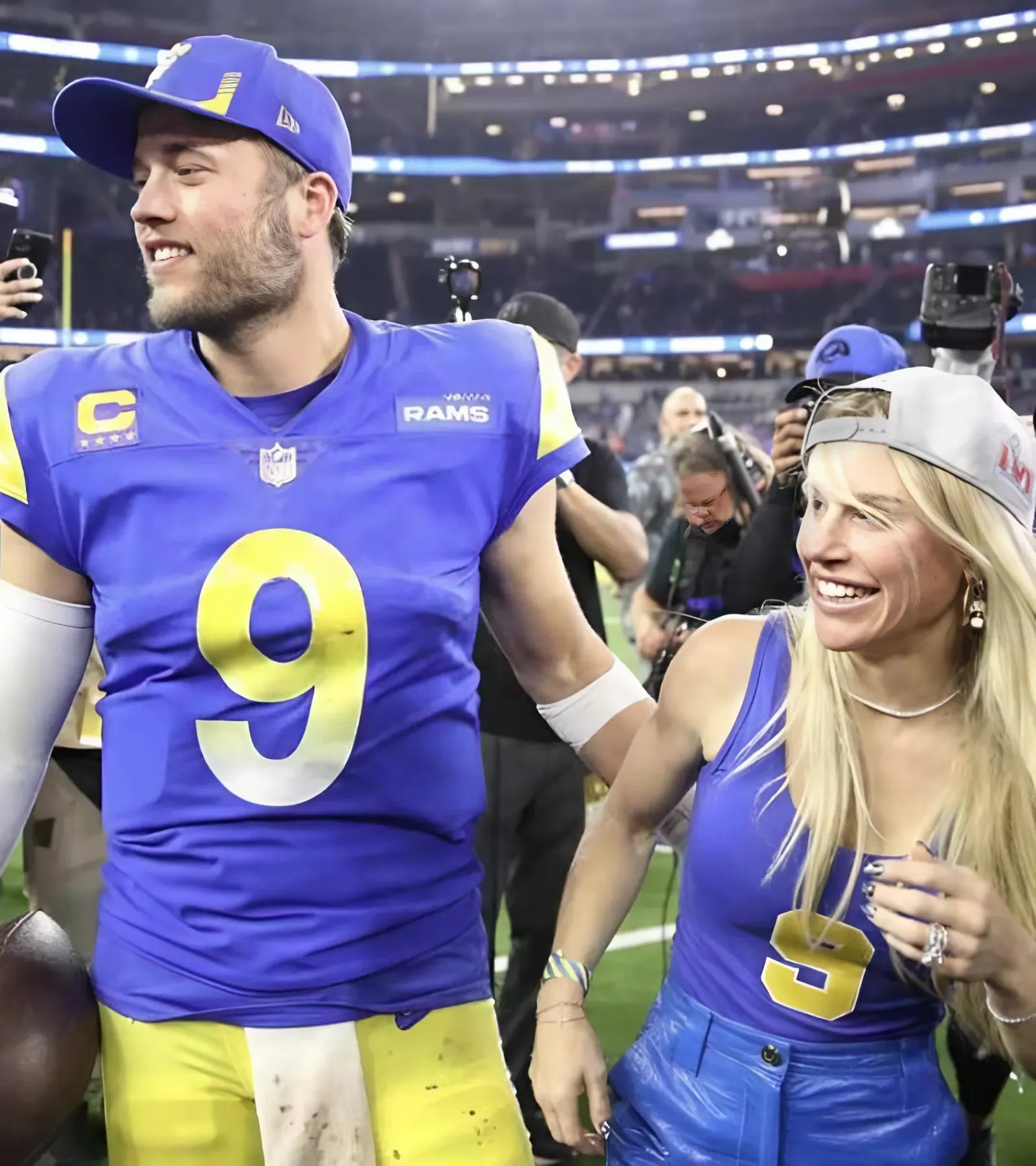 Matthew Stafford’s Wife Raises Eyebrows After Rams QB’s Comments