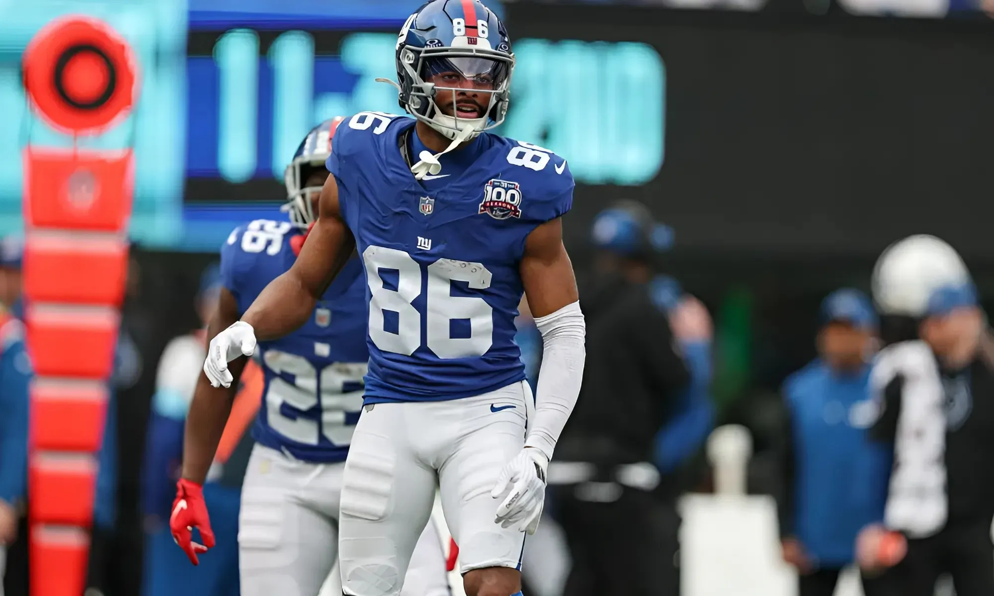 Darius Slayton's projected market value may price him out of Giants' plans