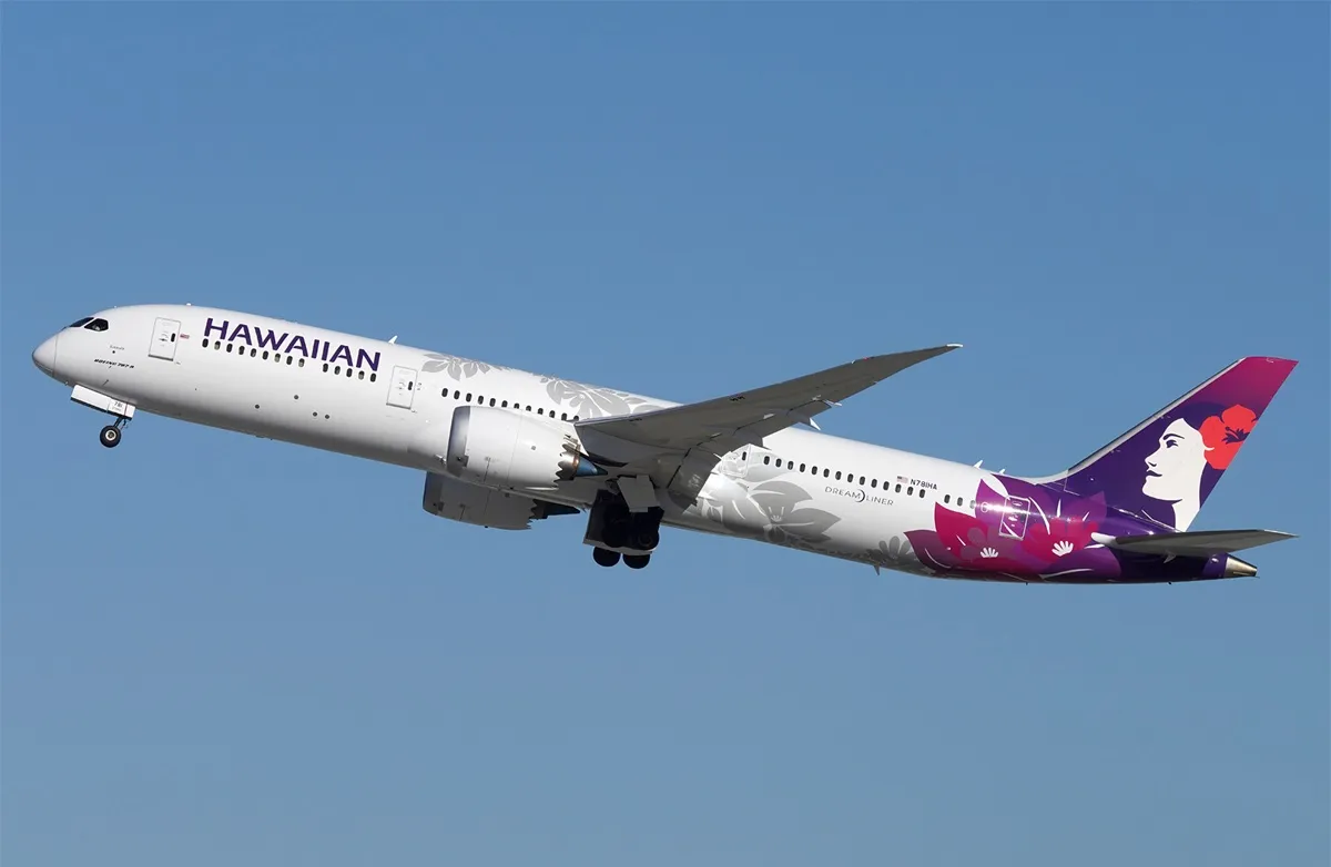 Hawaiian Airlines schedules Boeing 787-9 Dreamliner flights between Honolulu & New York-JFK