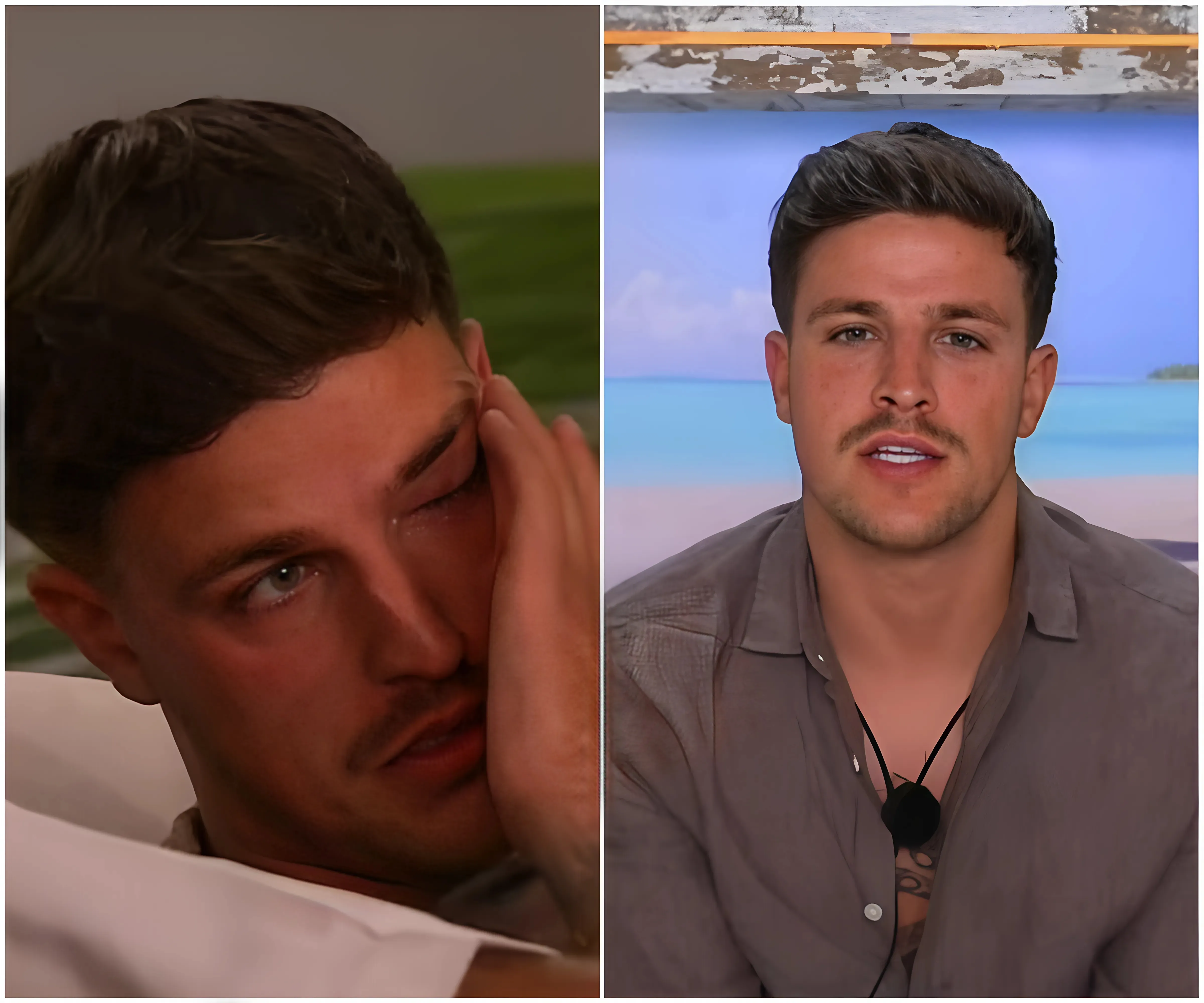 Love Island's Luca Bish is praised by ITV viewers as he breaks down in tears during emotional scenes while reflecting on how different his All Stars journey is - suong