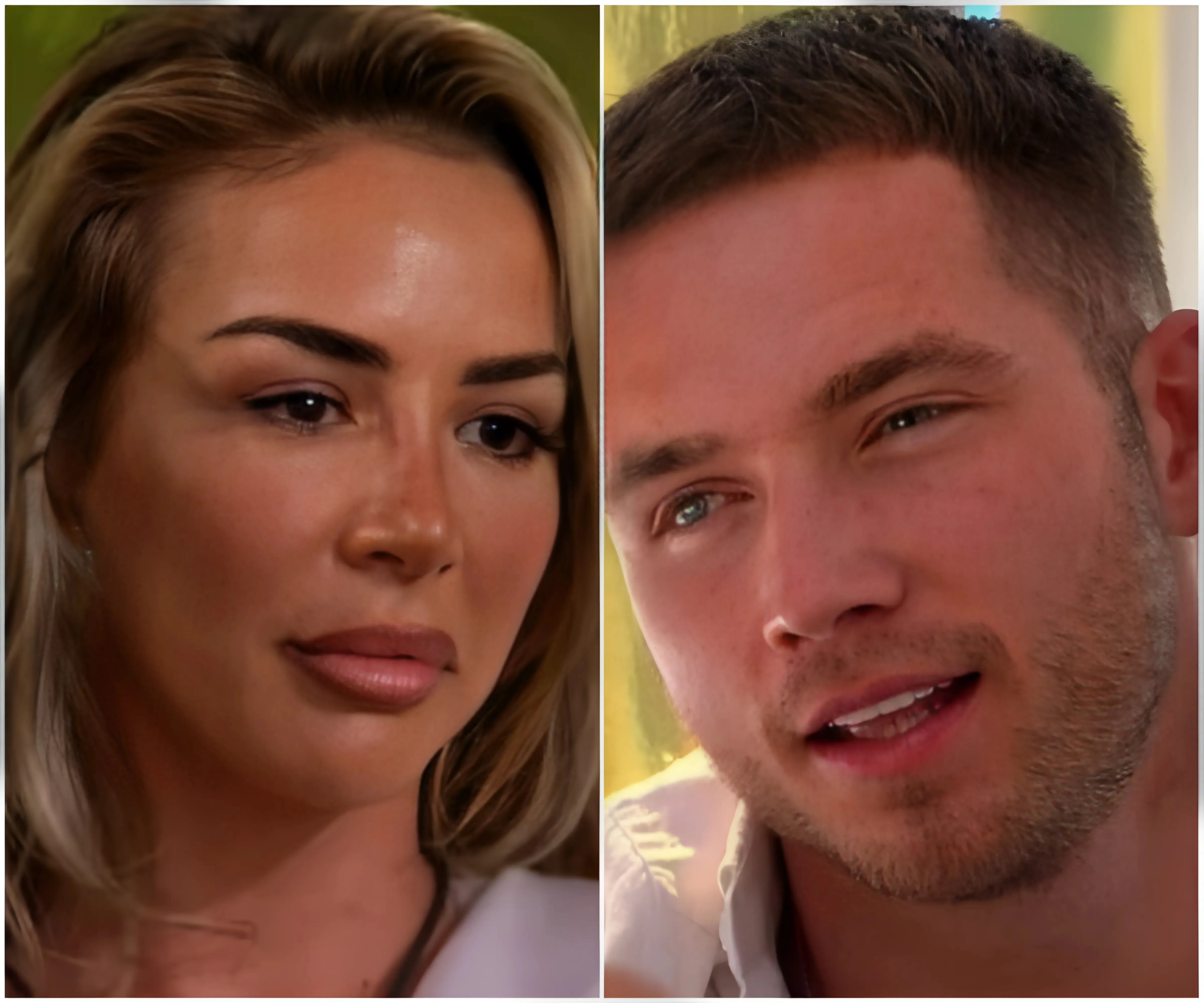 Love Island: All Stars fans are floored as bombshell Ron Hall causes CHAOS on his first night by taking a swipe at Elma Pazar and making a hilarious joke about his sight - suong