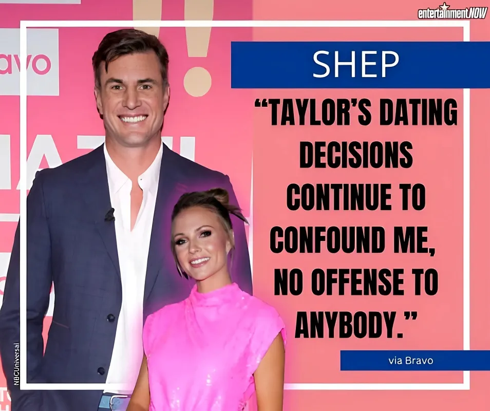 Does Shep have the right to comment on Taylor's dating life... - lulu