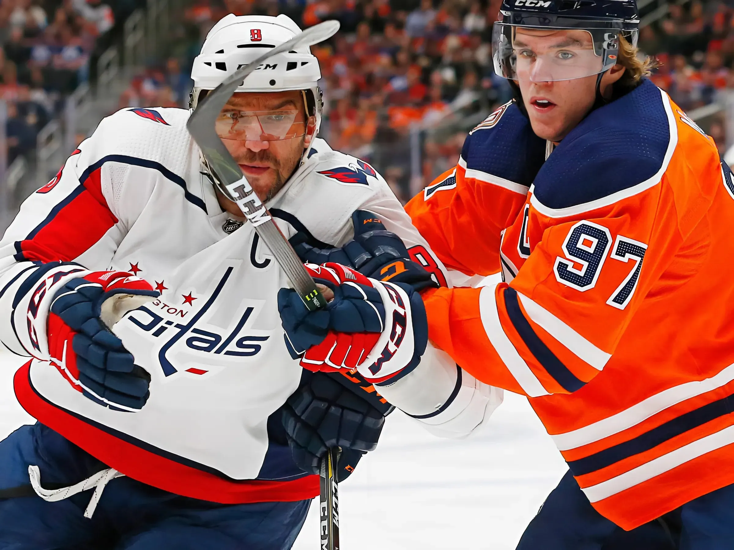 Alex Ovechkin on Connor McDavid’s three-game suspension: ‘Sucks for him. Good for us.’