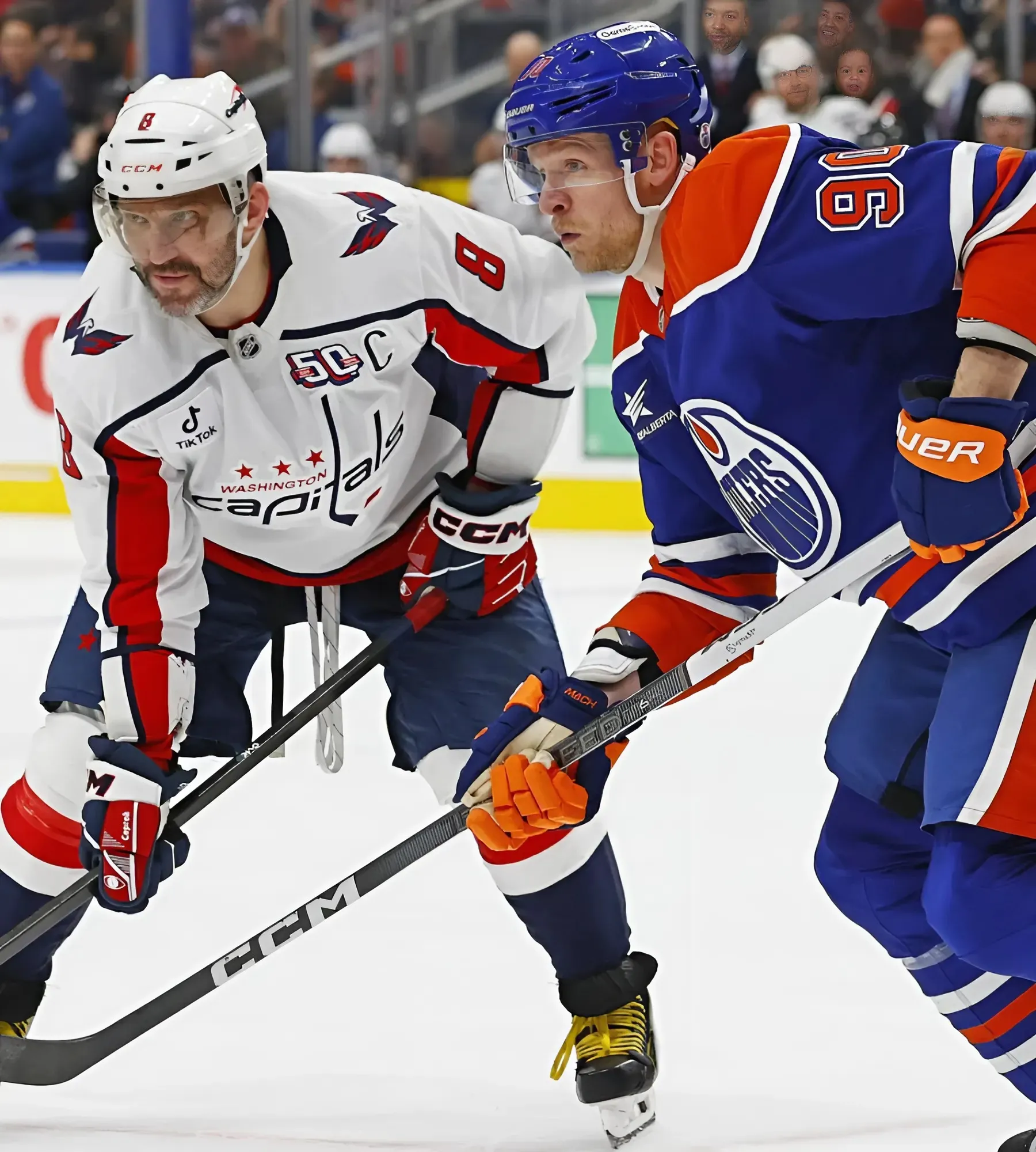 Oilers' Corey Perry scores with nachos on ice, Washington Capitals protest