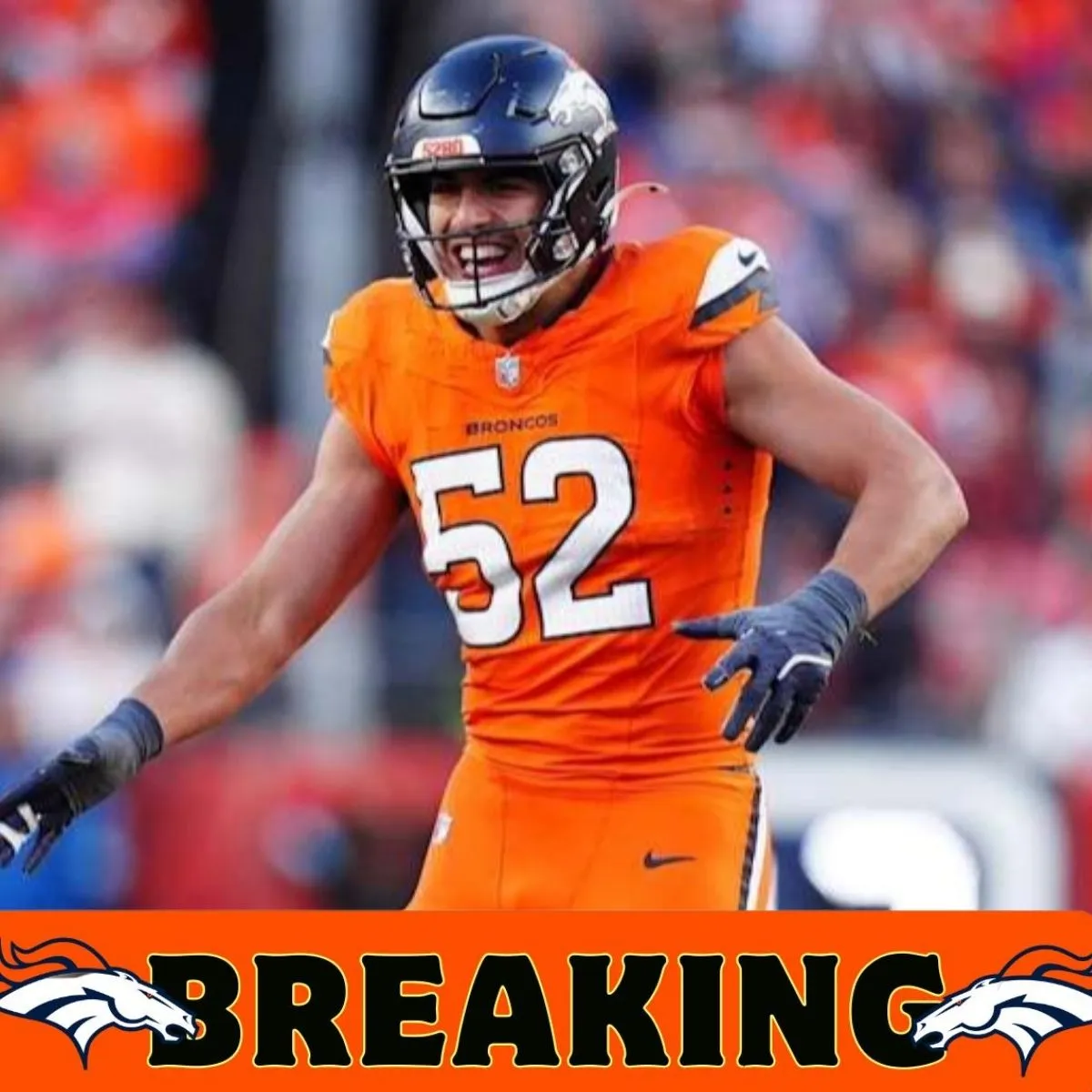 Broncos OLB Jonah Elliss Makes PFWA's All-Rookie Team