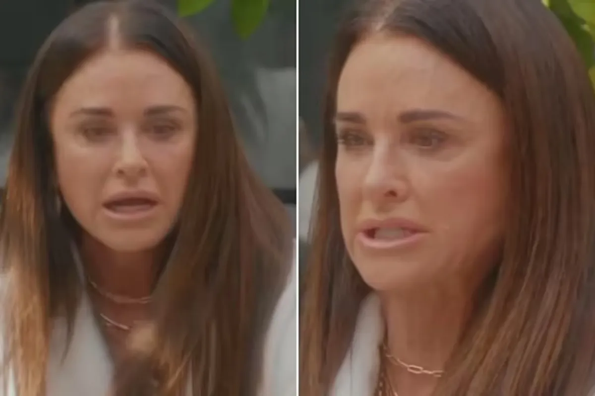 Kyle Richards storms off RHOBH set after breaking fourth wall in tearful outburst