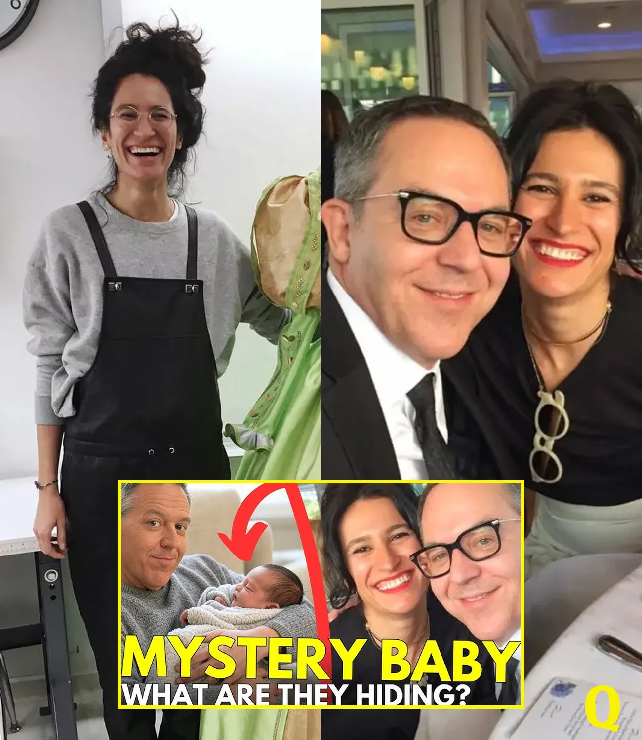 Greg Gutfeld and Elena Moussa: A Love Story Across the Years Now with a Baby on Board!