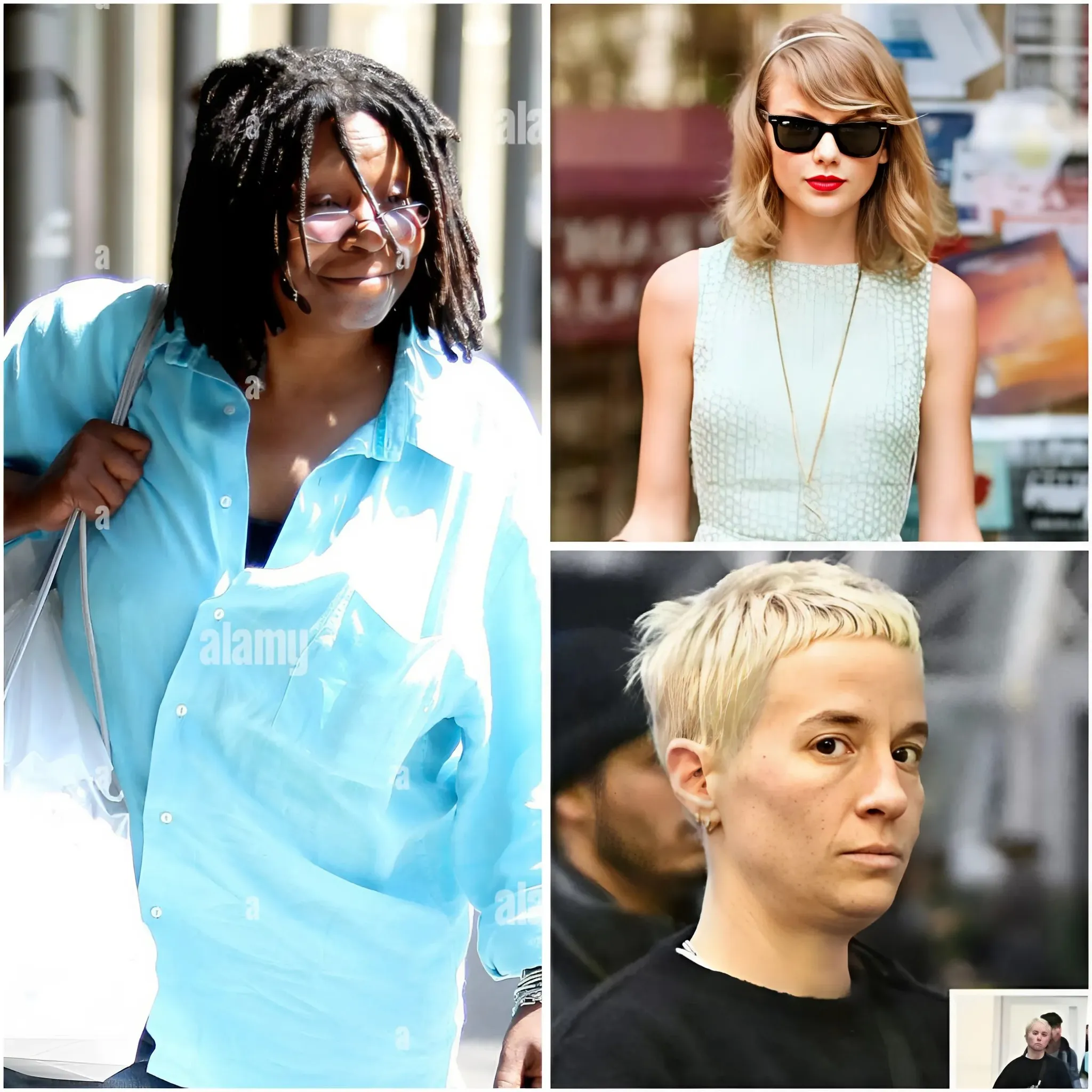 Whoopi, Megan, and Taylor Say Goodbye to the U.S.! Is an Ex-Pats Club in the Works?