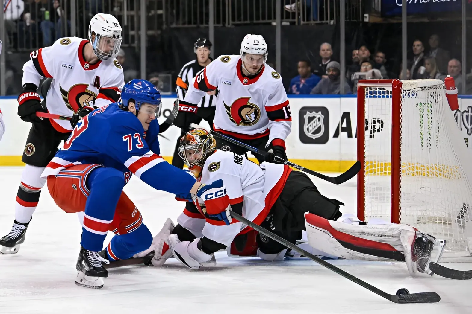 Rangers’ Matt Rempe making most of latest opportunity, scores big goal against Senators