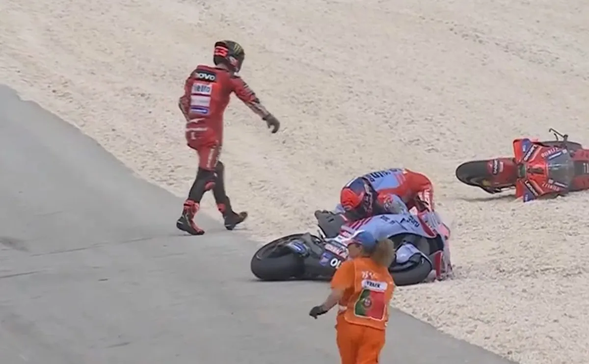 Marc Marquez v Pecco Bagnaia collision again? “Nobody wants to crash, but…”