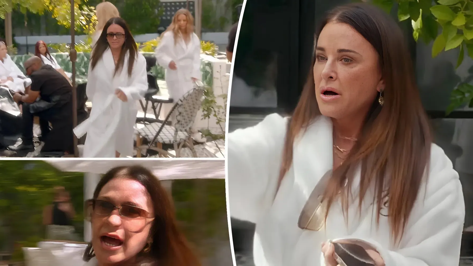 Emotional Moment: Kyle Richards Breaks Down and Walks Off 'RHOBH' Set After Tense Spa Day Scene trucc