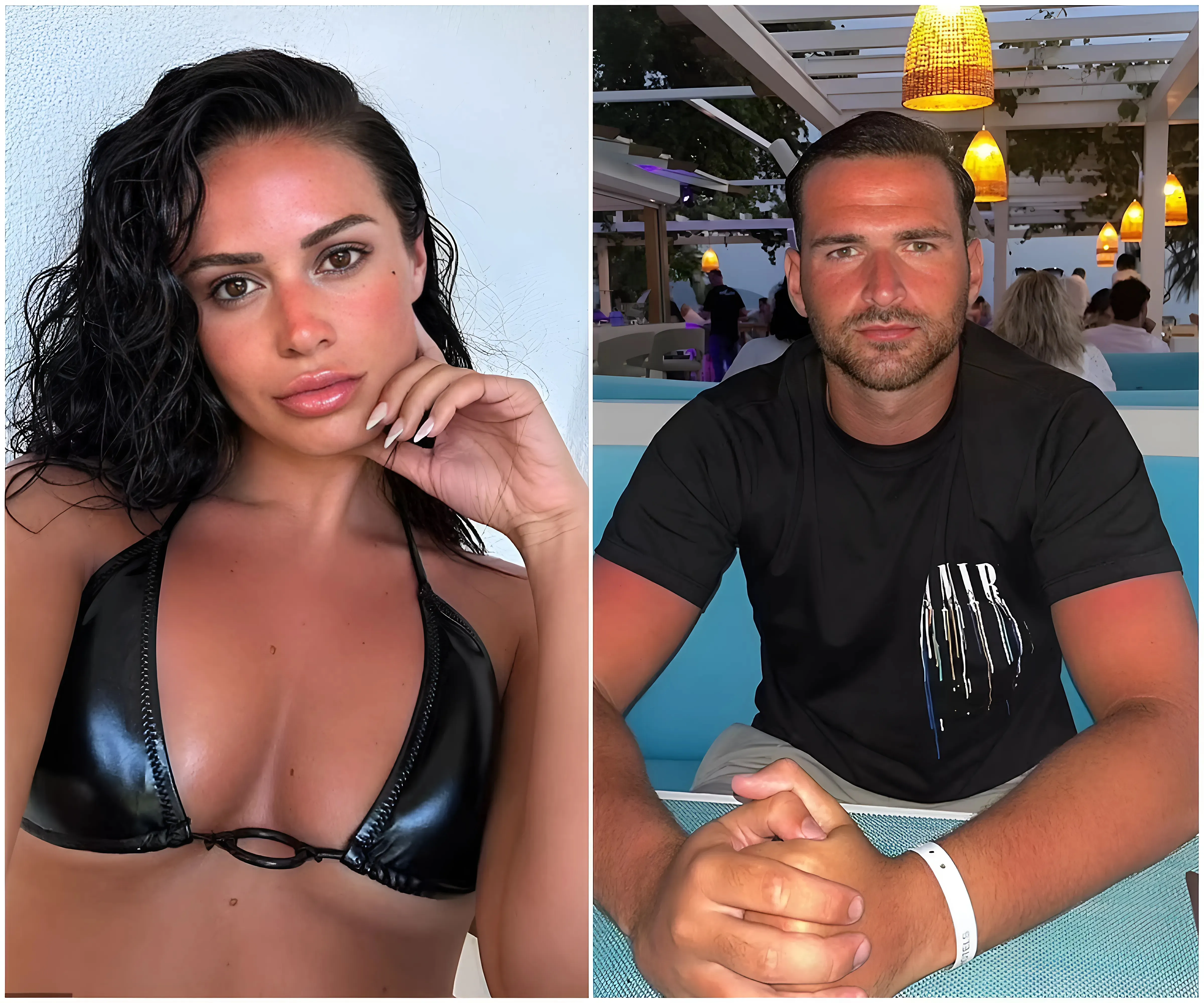 Love Island: All Star Harriett makes a bombshell entrance as she KISSES Ronnie and he tells her his 'heart went' when she walked in - teasing another love triangle with Elma - suong