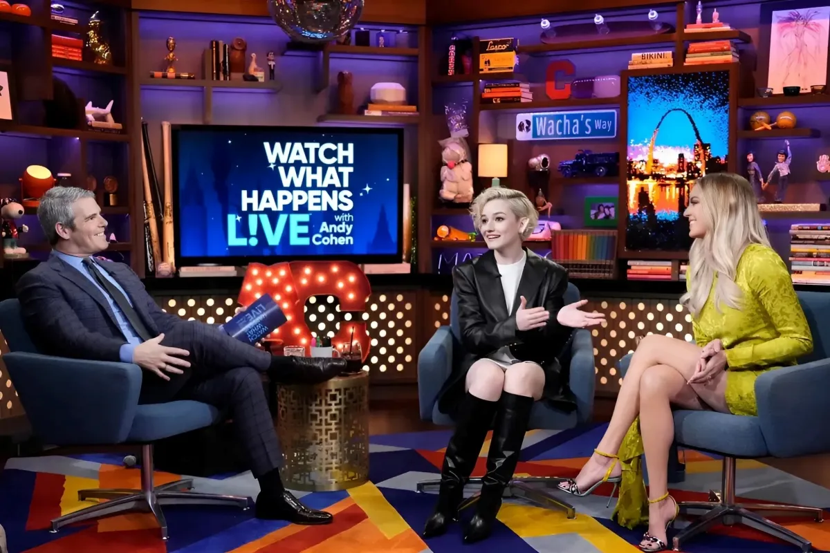 Julia Garner Impresses Andy Cohen With Lisa Barlow Impression: ‘Going the Distance’ ngocc